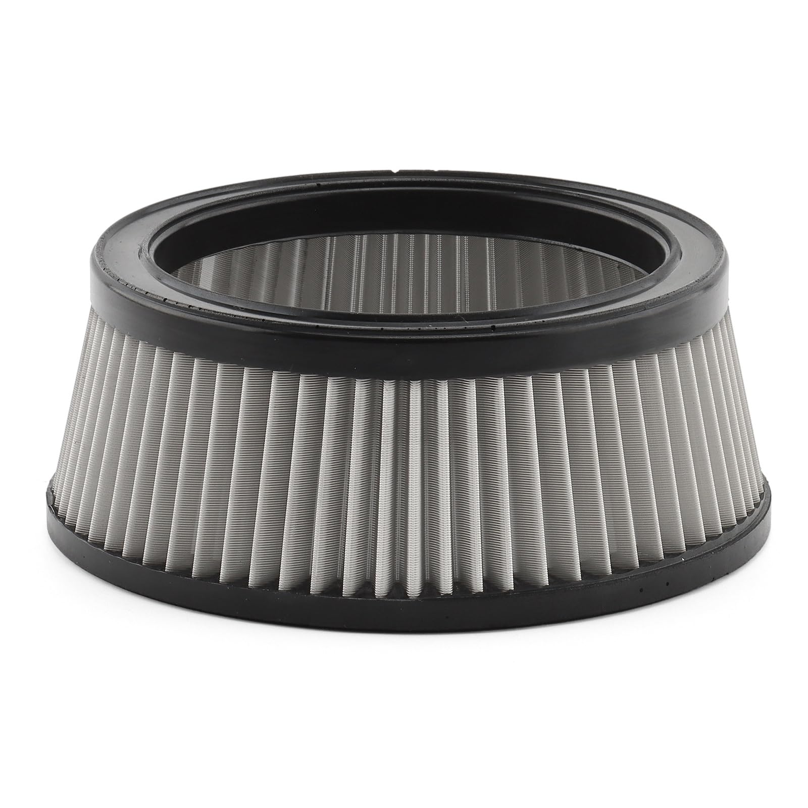 Filtro aria motocicletta Adatto per Harley Touring Road King Sportster XL 883 1200 Elemento filtrante di aspirazione del filtro dell'aria per moto(C Silver)