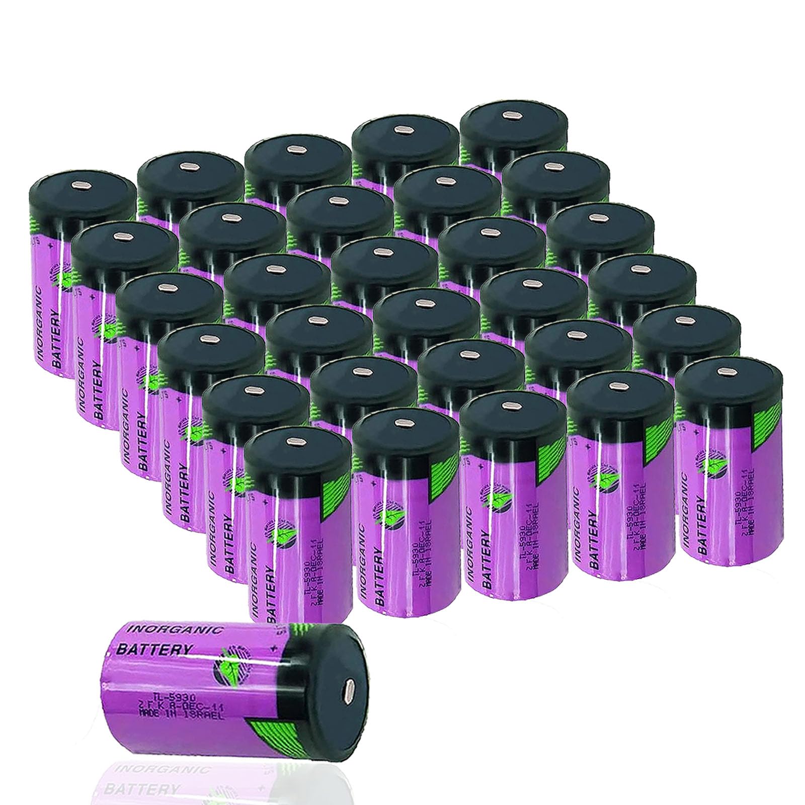 [30 Pack] 3.6V TL-5930 Lithium Battery for Tadiran TL-5930 Series Size D TL-5930 Battery?19000mAh