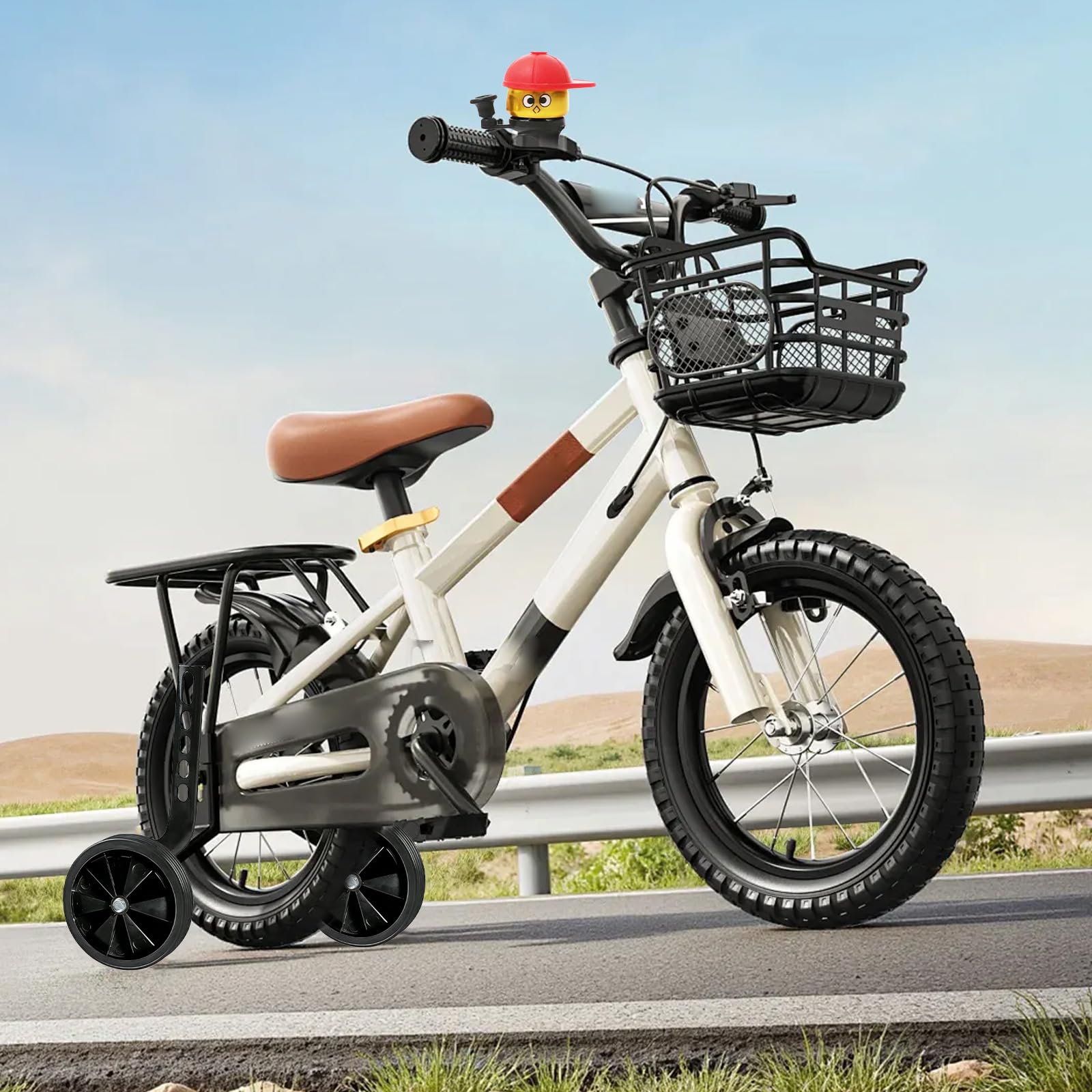 Stabilisateur Velo Roues d'Entraînement Réglables Universelles pour Vélos 12-20 Pouces