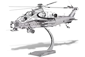 Piececool 3D Metal Puzzle Helicopter Collection: A Sky-High Challenge for Puzzle Enthusiasts