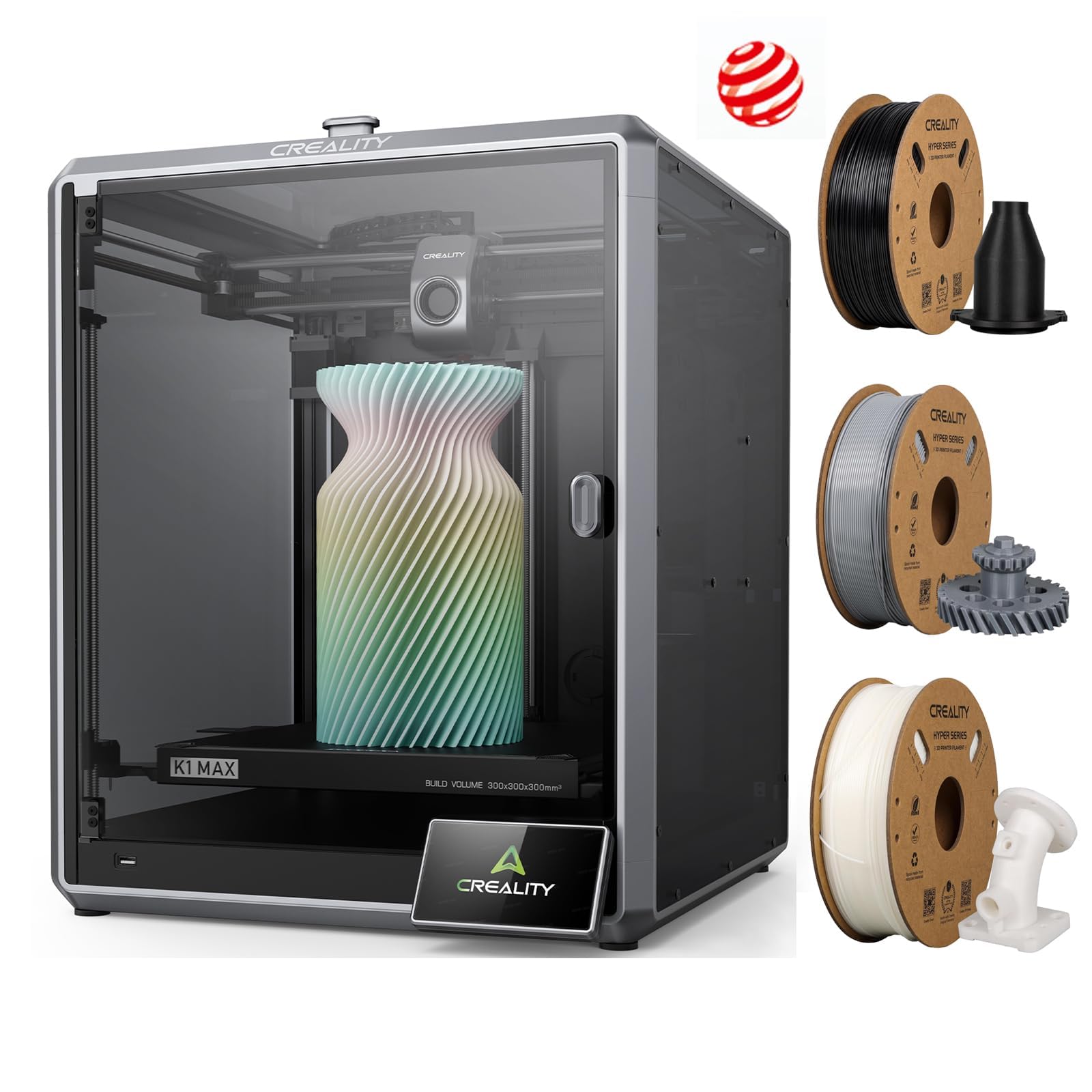 Creality K1 Max 3D Printer, 600mm/s Max Speed 3D Printers