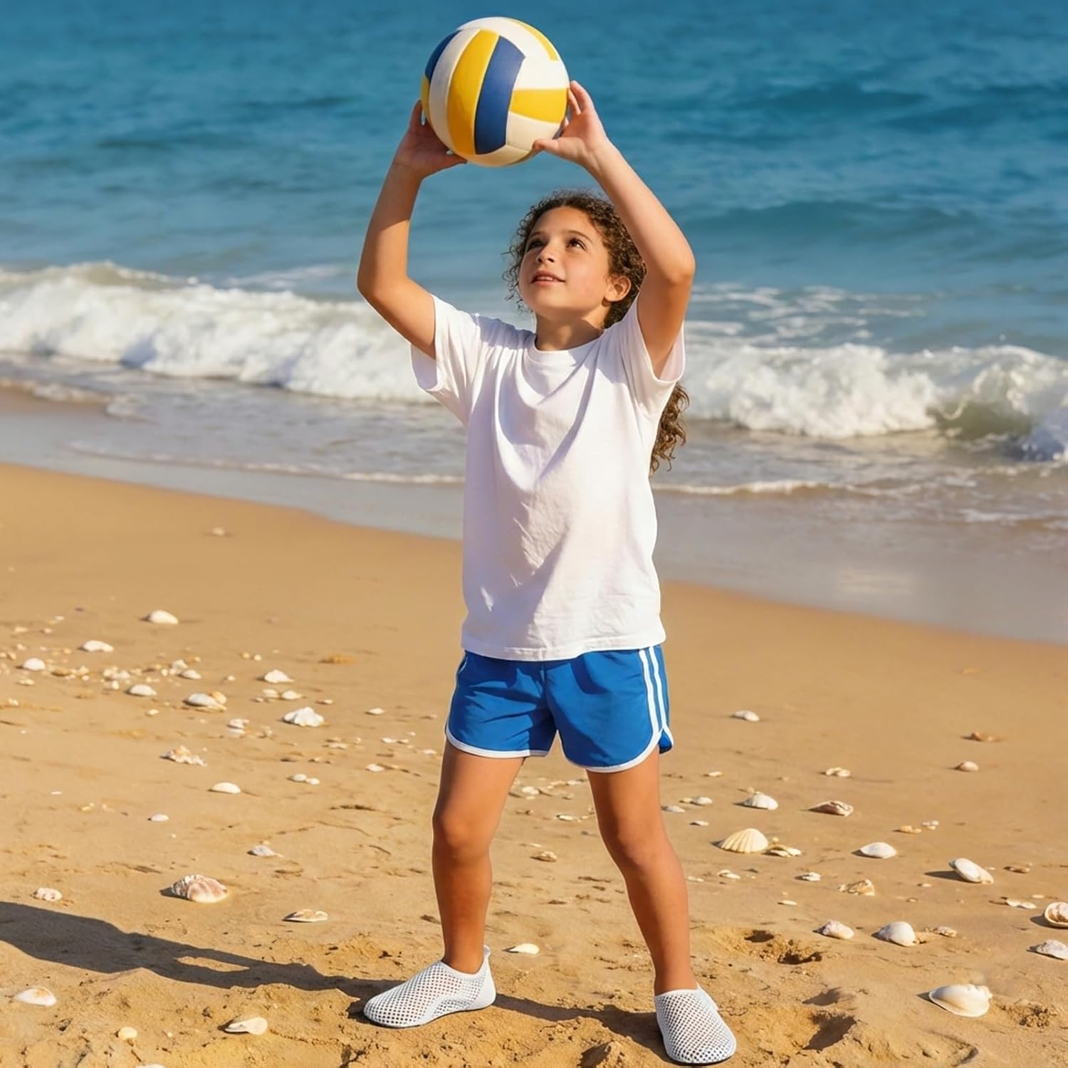 Besroad Kids Water Shoes Girls Boys Quick Dry Aqua Socks Barefoot Non Slip Beach Swim Surf Shoes - Image 2