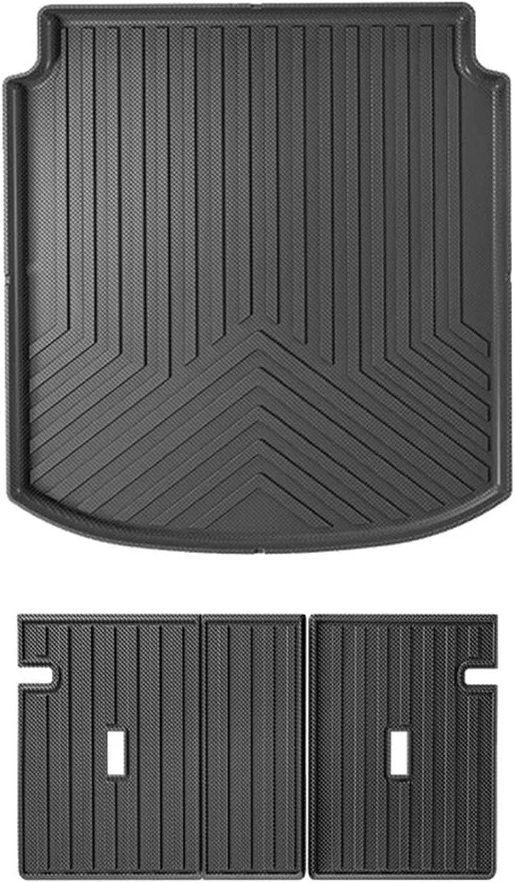 Compatible with MG7 2023 2024 TPE Floor Mats, All Weather Floor Liners Trunk Cargo Mats Footpads Protection Accessories(Left Rudder 4PCS)