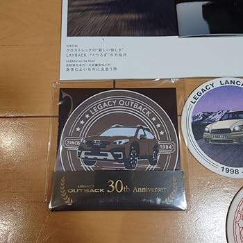 レガシィ　アウトバック　記念ピンバッジ 世界100個限定 歴代 レガシィアウトバック記念ピンバッジセット