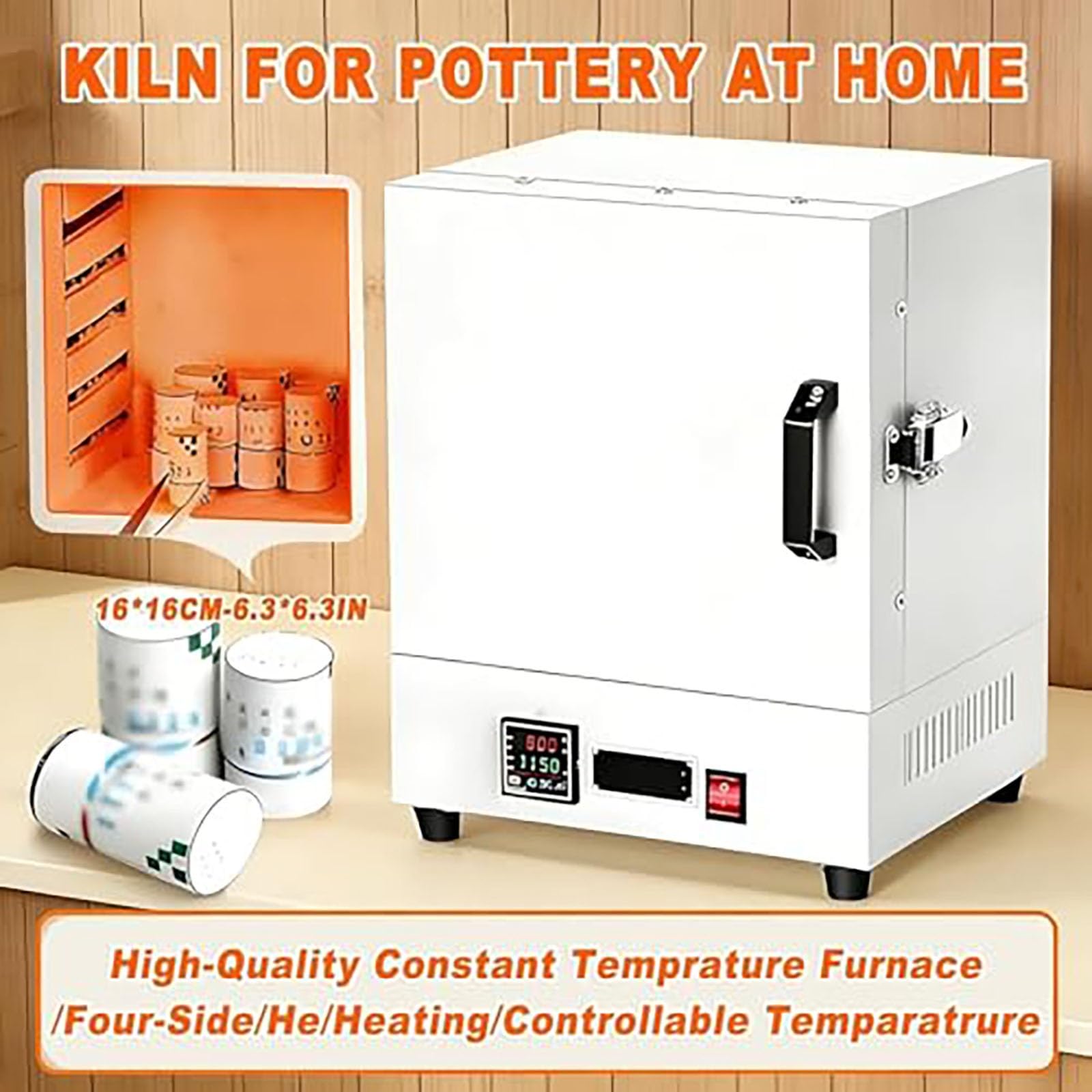 Generico Forno Elettrico Banco Compatto 2000W for Realizzazione Gioielli
