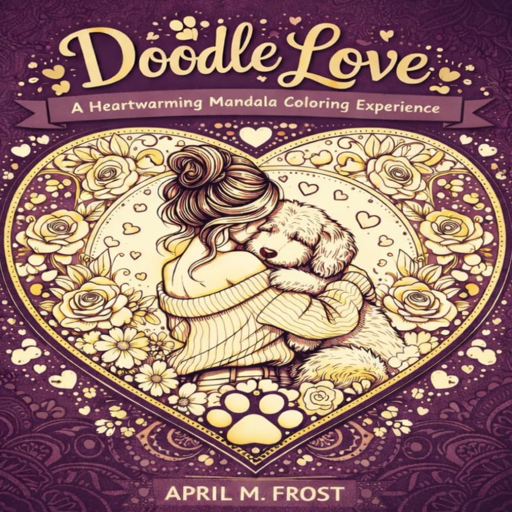 Doodle Love: A Heartwarming Mandala Coloring Experience