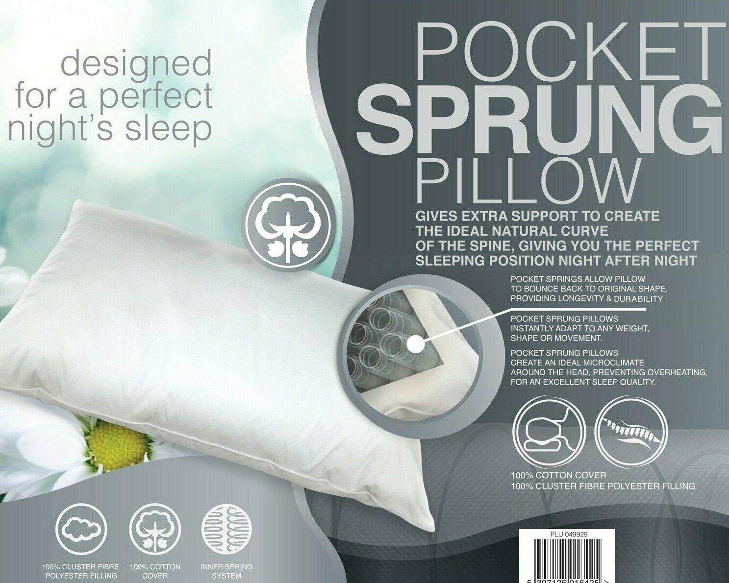 roma sprung pillows