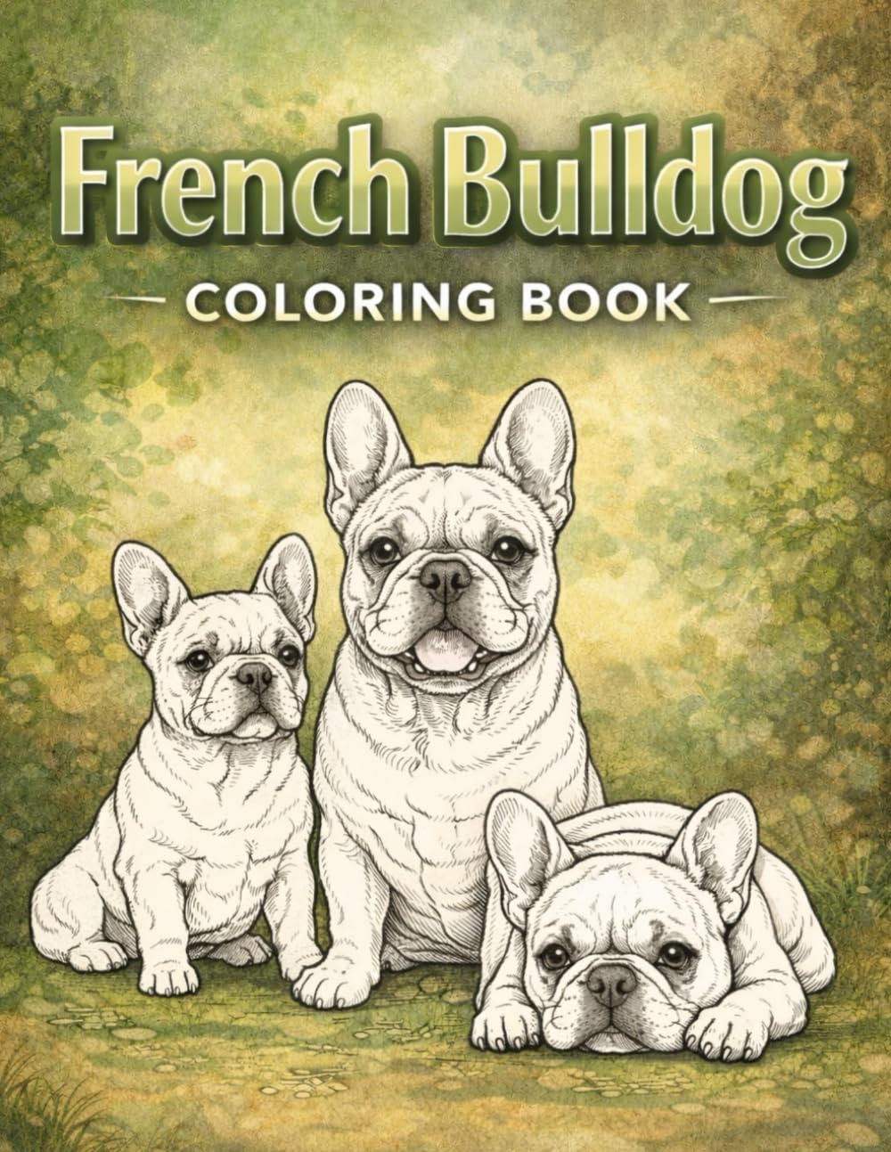French Bulldog Coloring Book: 66 Adorable Designs for Teens & Adults – A Relaxing and Stress-Relieving Coloring Experience