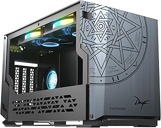 Mini FUN11 Mini PC Gaming, 11th Intel Core i9-11900KB Mini Tower Computer, 32GB DDR4 RAM/1TB PCIe Gen4 SSD Mini Desktop Computers, Support 4K Triple Displays/WiFi6E/BT5.2/Type C/Windows 11 Pro