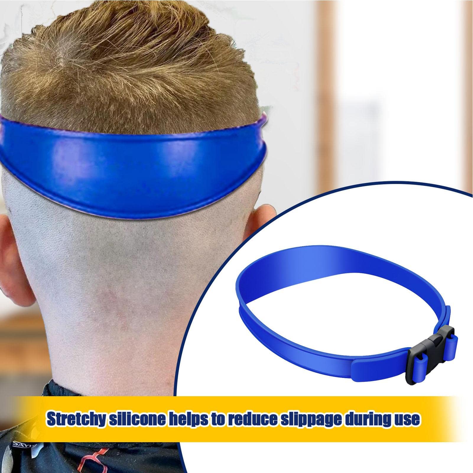 Guide De Coupe De Cheveux En Silicone 60cm – Bande Incurvée Réutilisable Pour Coupe Maison