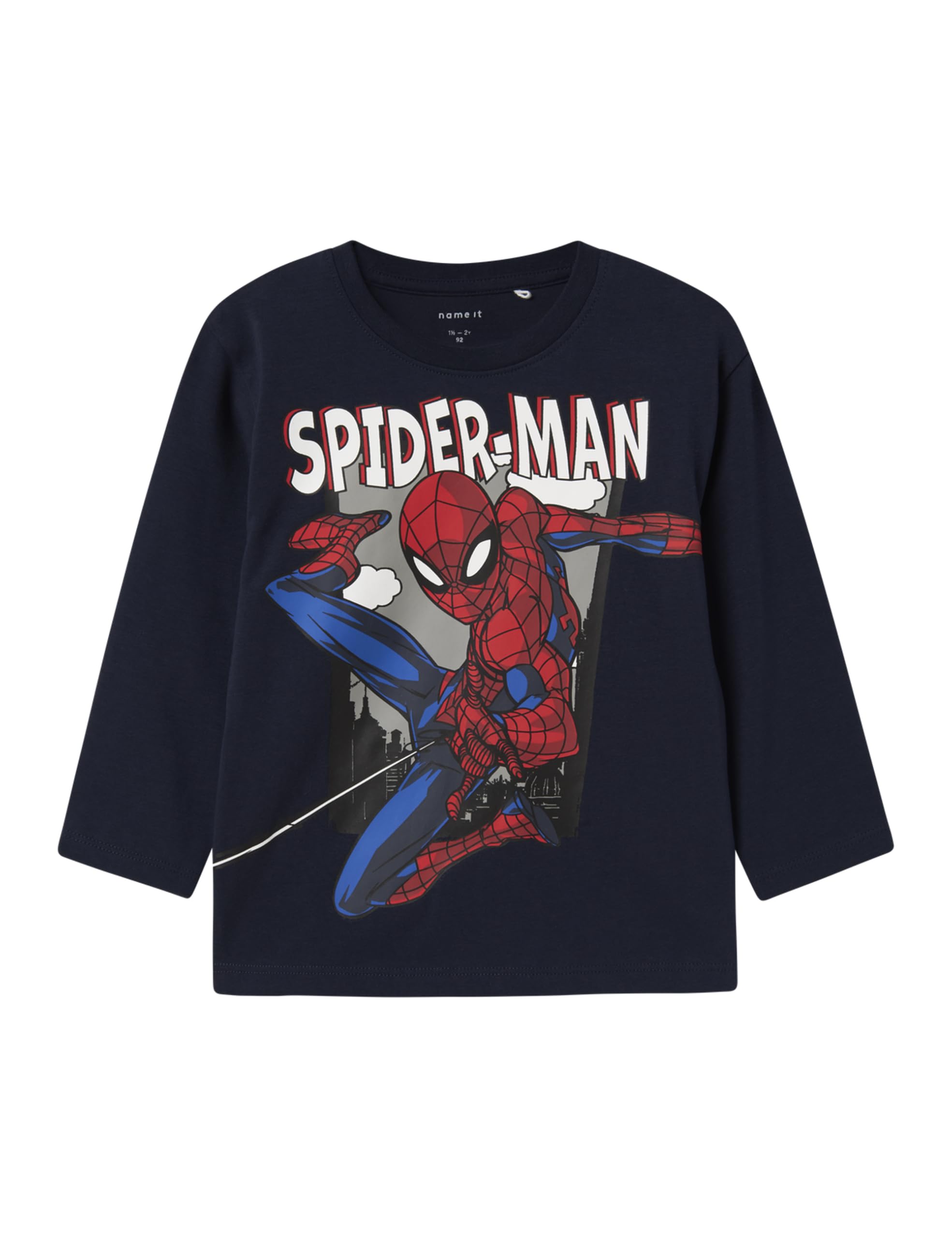 NAME IT Boy Oberteil mit Langen Ärmeln Spider-Man