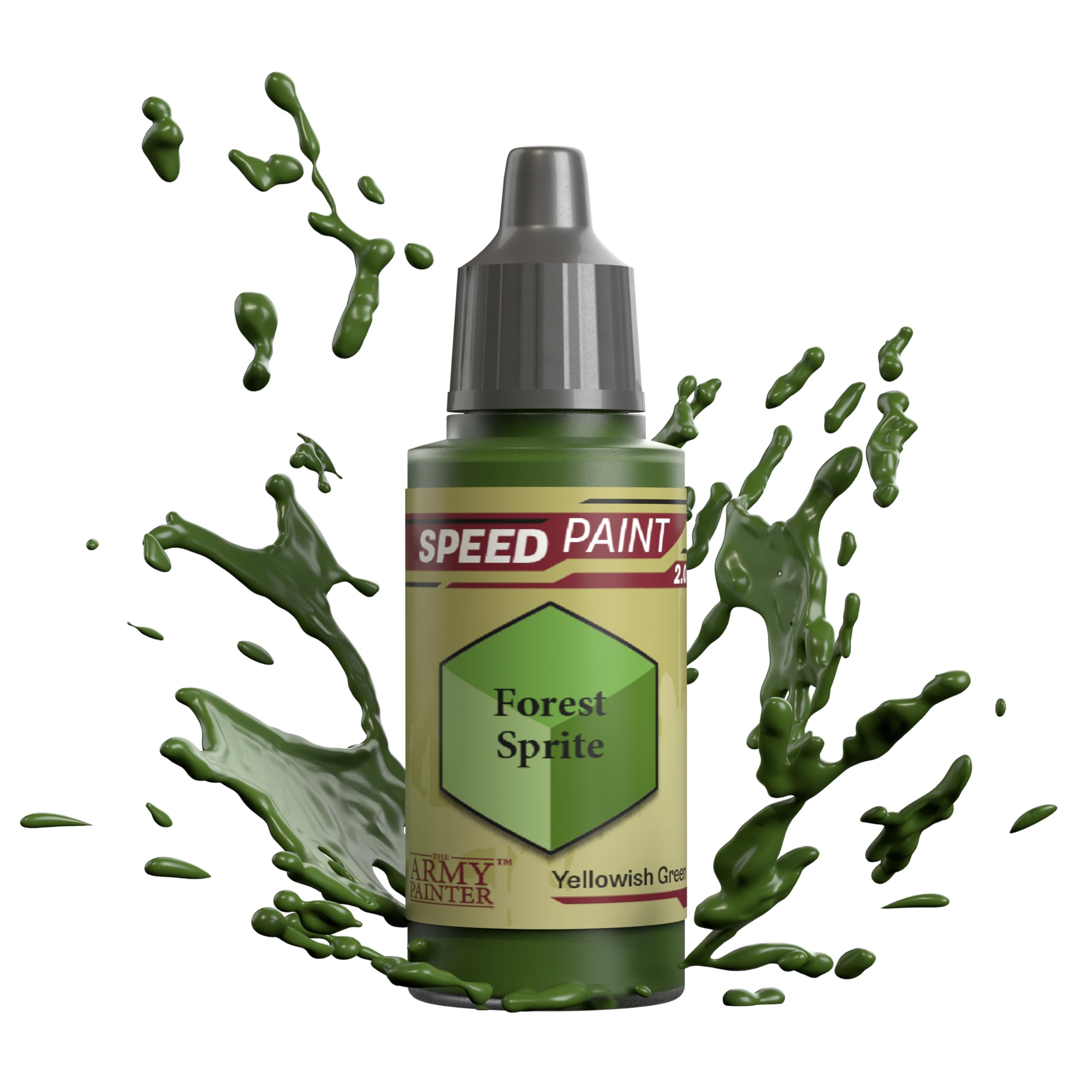 The Army Painter Speedpaint Forest Sprite 2.0, Single Acrylic Paint 18ml One-coat Painting Soloution For Fantasy Tabletop Miniatures Like Warhammer 40k and Dungeons And Dragons Figures