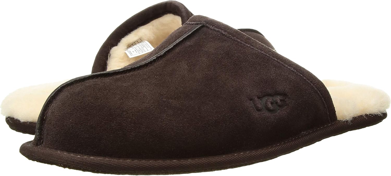 Vista 7 de UGG Pantuflas para hombre, Marrón