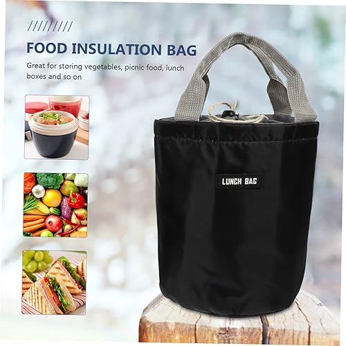 Miniatura 5 de GANAZONO Bolsa térmica para almuerzo, bolsa de almacenamiento con cordón