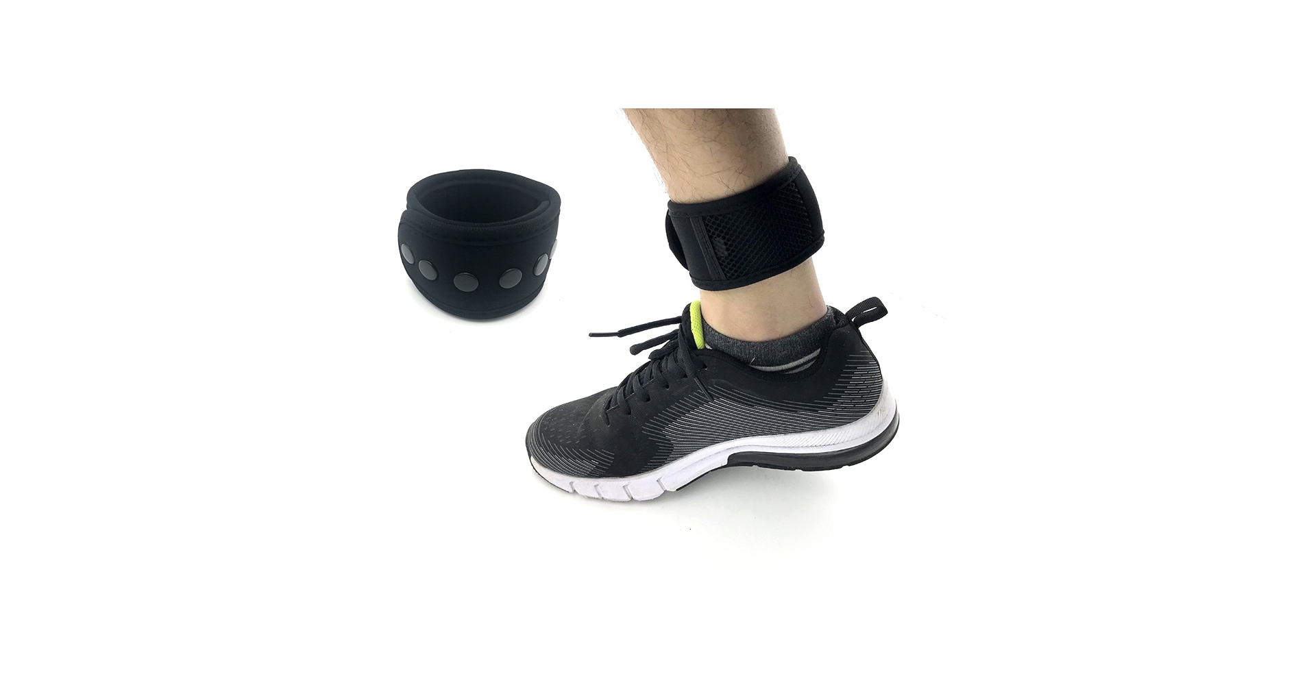 Wanty Adjustable Buckle Arm Bracelet Wear Band Ankle Wristband Band with Mesh Pouch for Fitbit ONE/Fitbit Flex 2/Fitbit ALTA/ALTA HR/Activity Tracker/Garmin Fitness Band