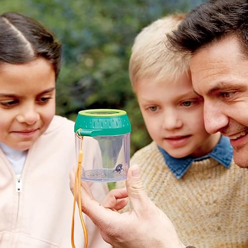 Miniatura 5 de Hape 8 en 1 Nature Fun - Kit explorador de bambú para niños de 4 años en adelante con linterna de trabajo, telescopio, brújula, periscopio y tarro