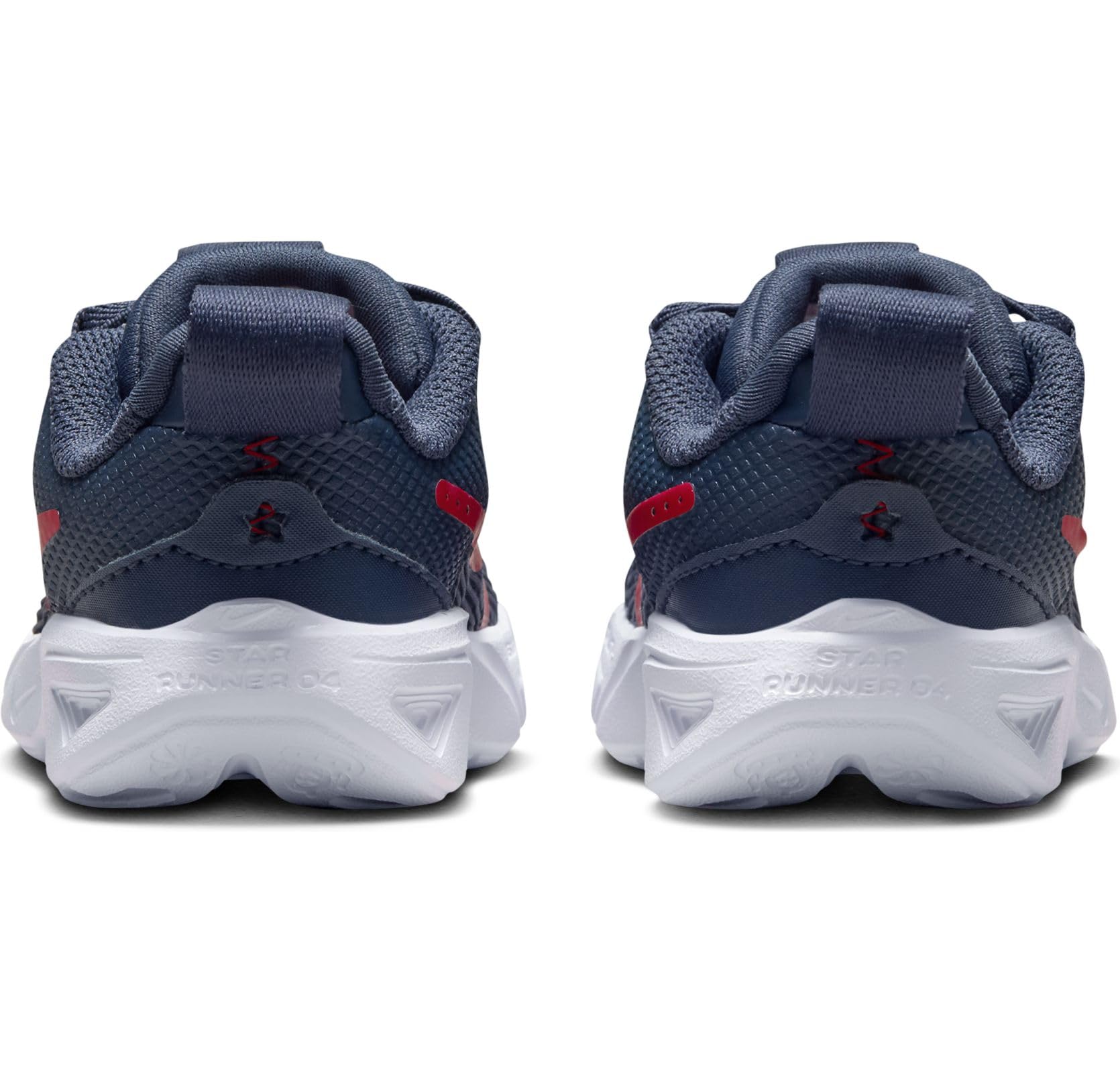 Nike Shoes Nike Star Runner 4 Zapatillas - Bebé E Infantil, Thunder Blue/Gym Red-Black-White, DX7616-406, 26 EU (9C US)