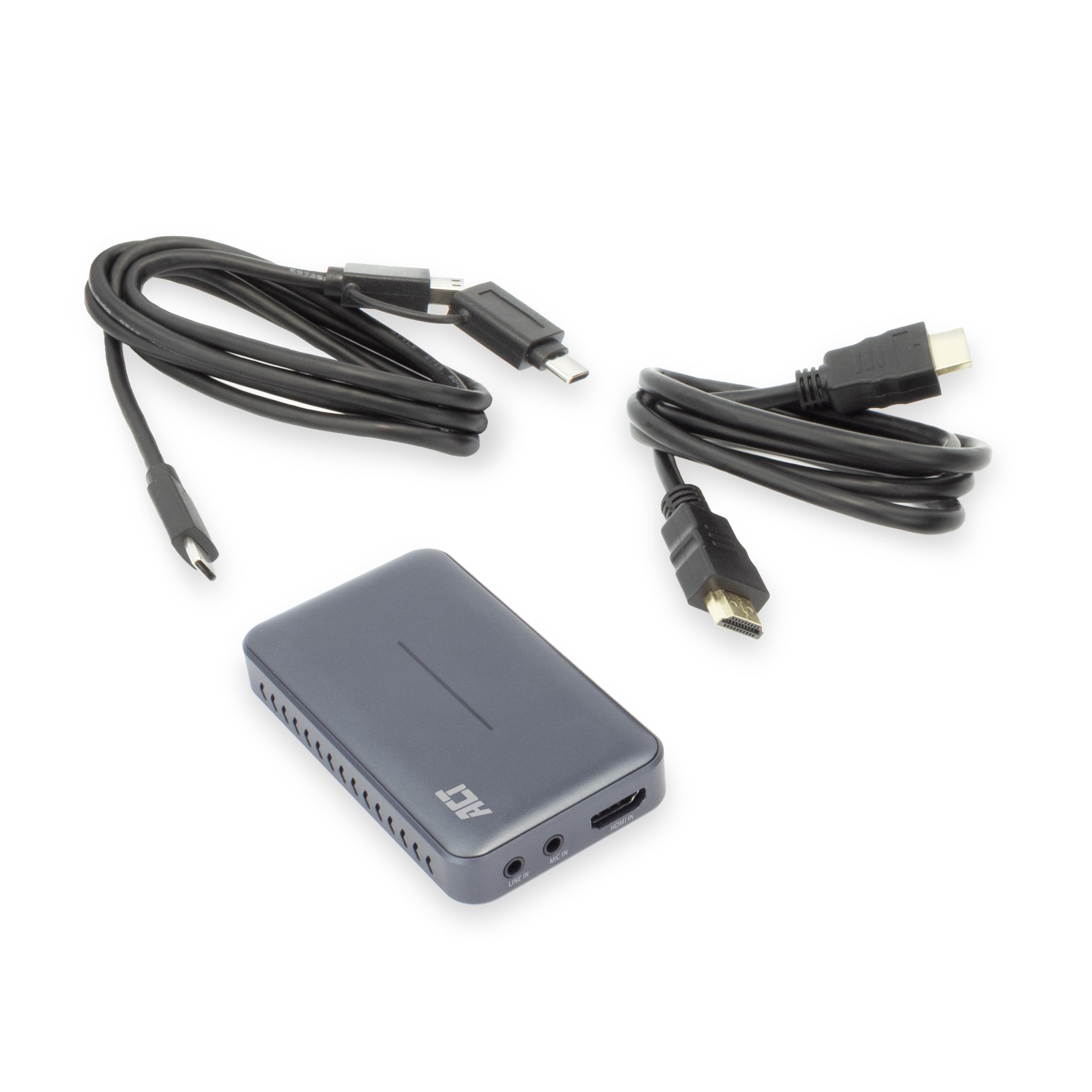ACT Video Capture Card, 4K HDMI Loop-Out, HDMI Capture Card con USB Type-C, scheda di registrazione video audio per streaming, gaming PS5/Xbox/Switch/Twitch/Youtube/OBS - AC7600
