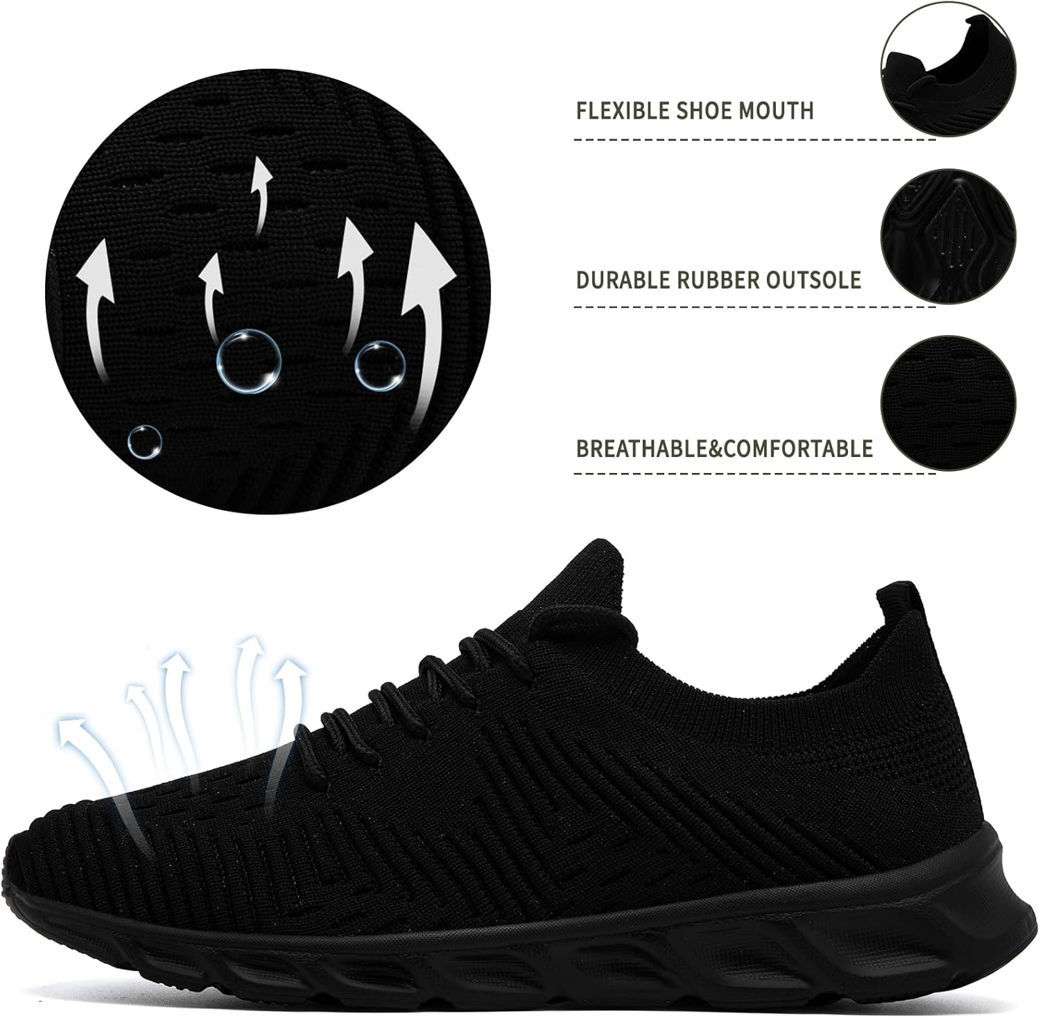 Running Shoes Women Lightweight Tennis Shoes Fashion Sneakers Breathable Athletic for Gym Sports Workout Walking All Day Comfort - Image 4