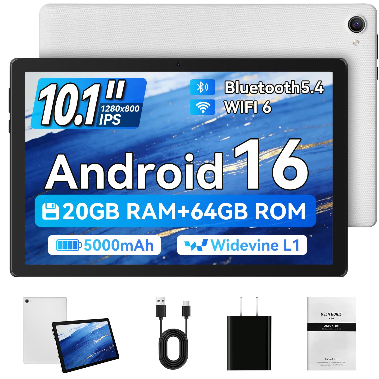 タブレット FancyDay 10インチ Android16 Wi-Fiモデル Amazon.co.jp: タブレット - FancyDay Android16 タブレット 10インチ