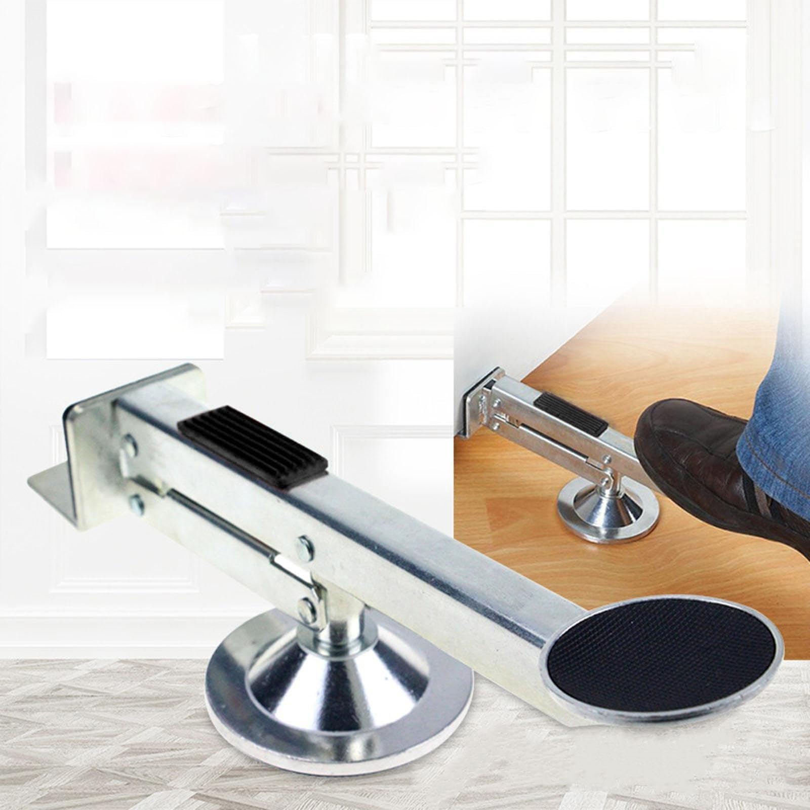 Fußpedal-Türheber – Verstellbar, Für 38 Mm Türen, Max. 100 Kg, Aus Eisen & PP, Für Tischler & Heimwerker