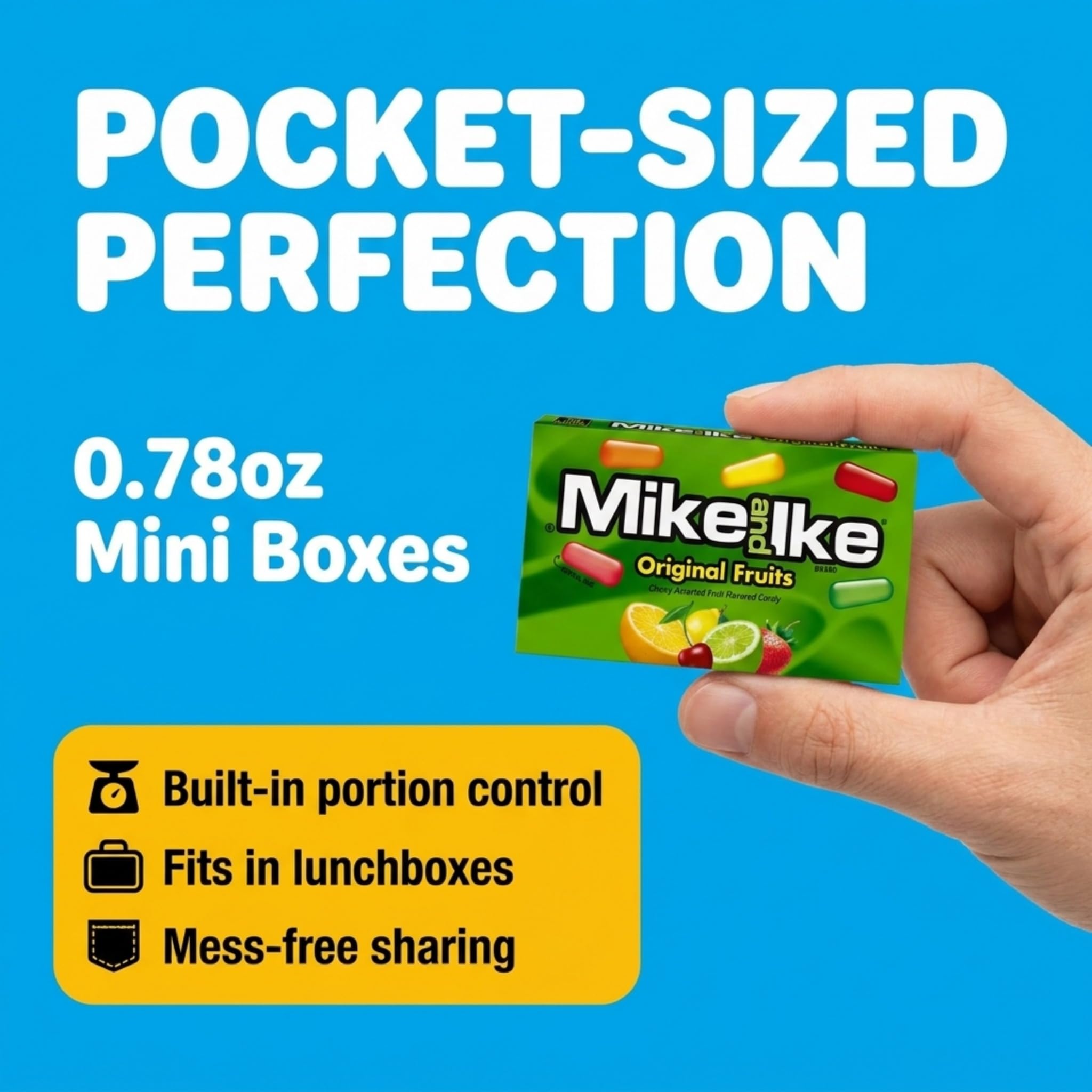 Amazon.com : Mike Ike Chewy Candy Variety Pack, Assorted Flavors