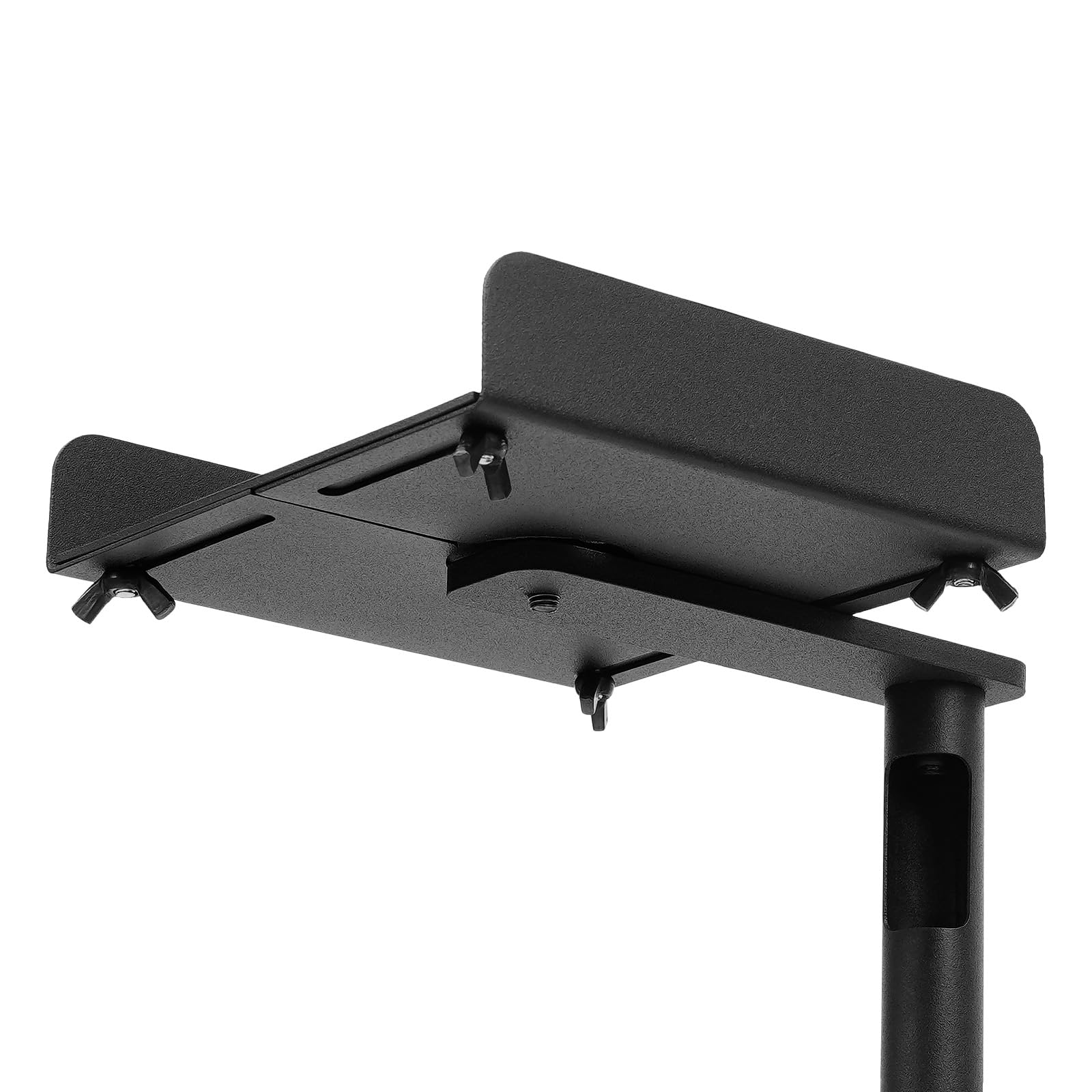 Set di 2 supporti per altoparlanti, regolabili in altezza, 75 – 140 cm, universale, supporto per satelliti con carico fino a 6 kg