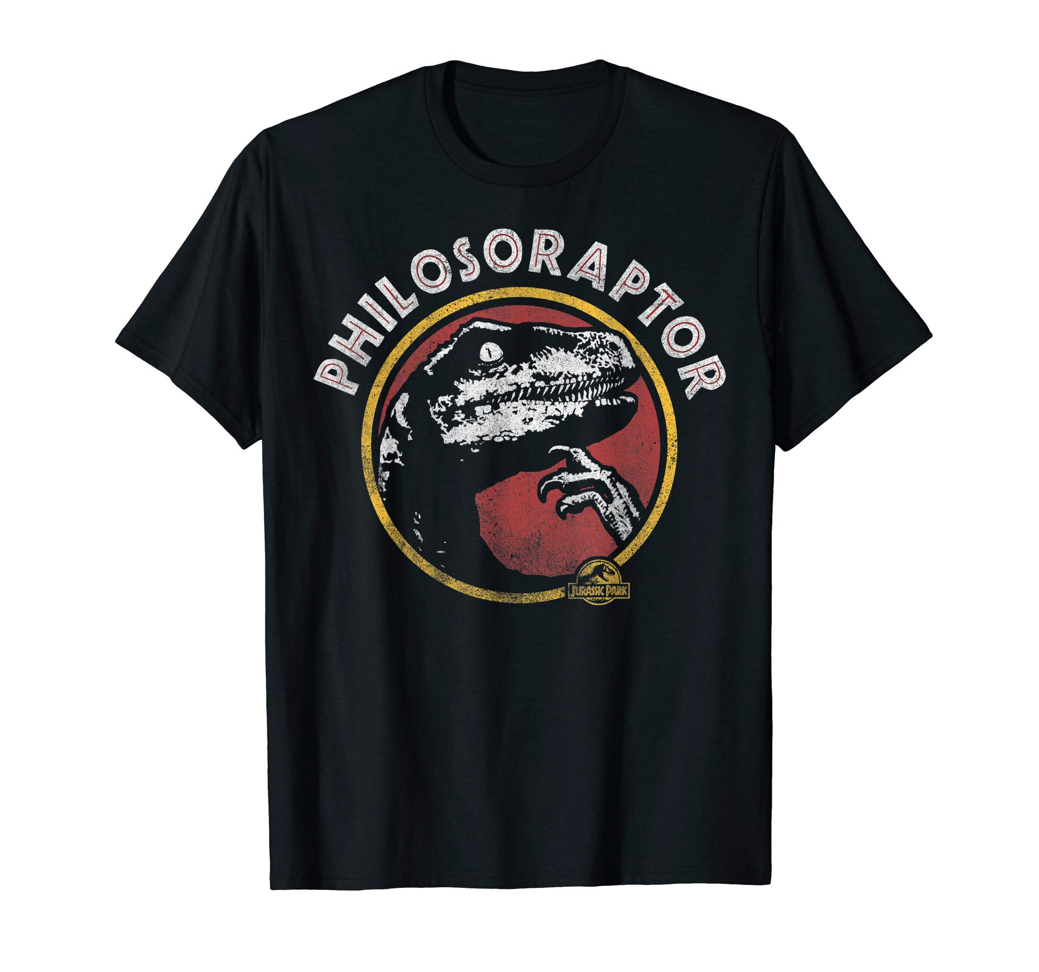 Jurassic ParkHumor T-Shirt - Classic Fit, Crew Neck, Short Sleeve, Adult, BlackOEKO-TEX STANDARD 100