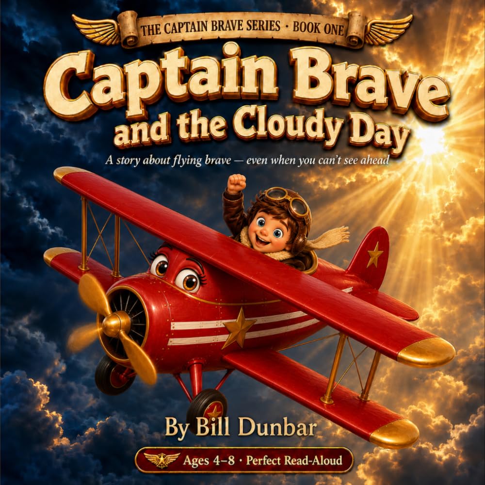 Captain Brave and the Cloudy Day: A Children's Book About Courage for Kids Ages 4-8