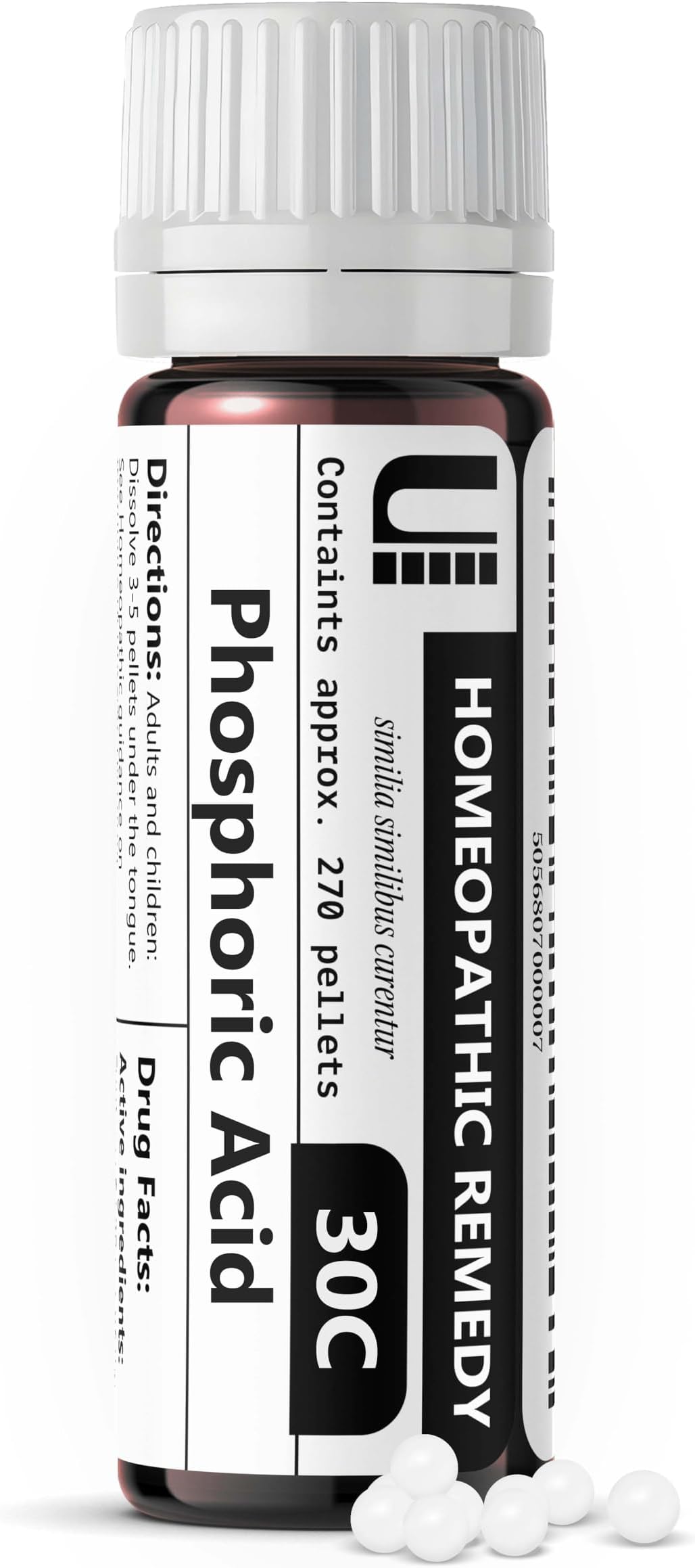 Phosphoric Acid 30C Homeopathic Remedy, 270 Pellets