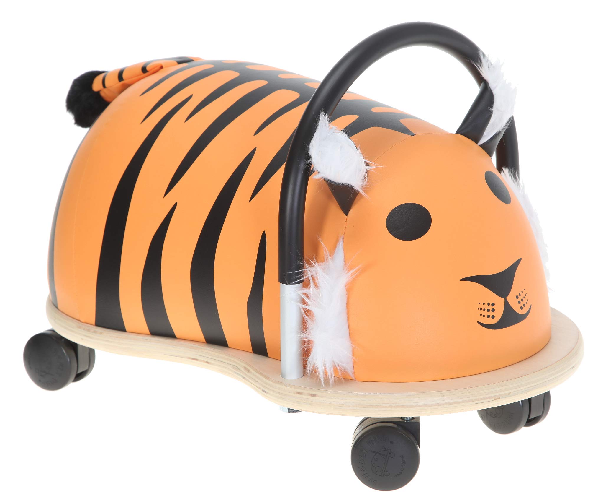 Wheelybug Rutscher Kinderfahrzeug 3+ groß 51110 Tiger +Eisbär | Rutschfahrzeug, Bürostuhlrollen Holzkorpus Indoor Rollen Kinder Oma Opa
