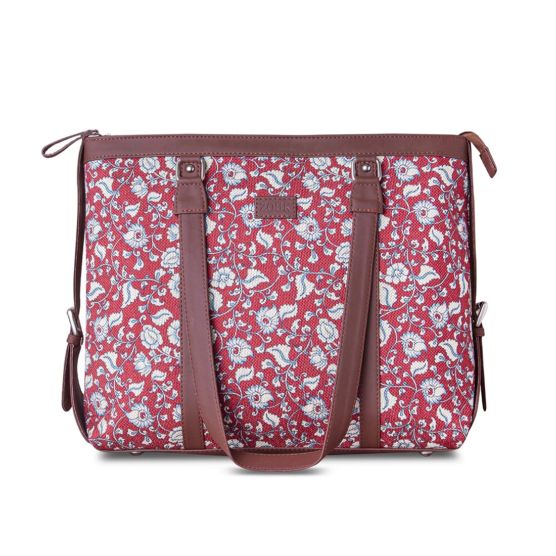 ZOUK Stylish Office Laptop Bag | Tote Bag For Women Fits Upto 15.6 inch |Purse for Women | Vegan Leather Handbag | Daily & Travel Use ZOUK Stylish Office Laptop Bag | Tote Bag For Women Fits Upto 15.6 inch |Purse for Women | Vegan Leather Handbag | Daily & Travel Use