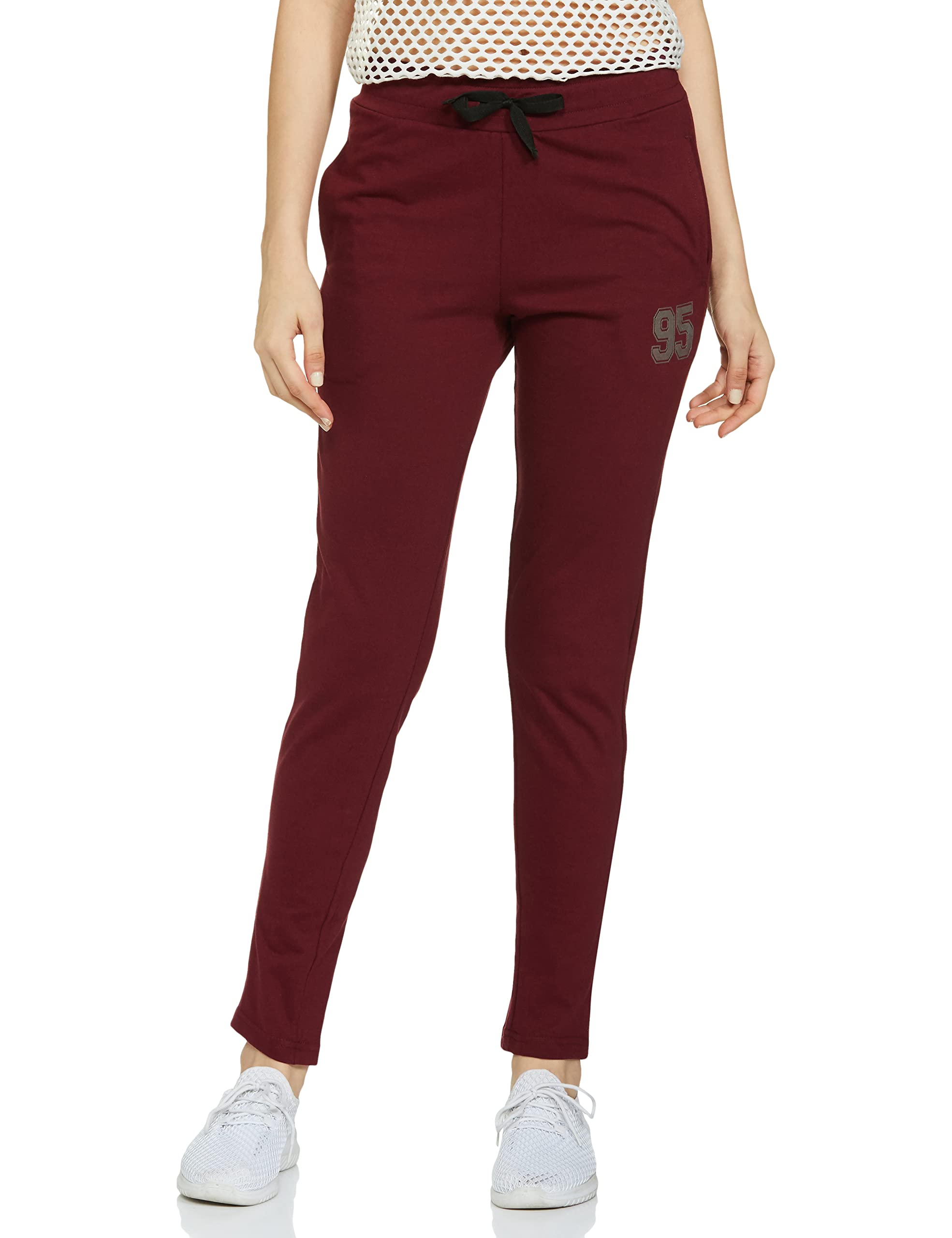 Regular Womens Cotton Trackpants-image-34