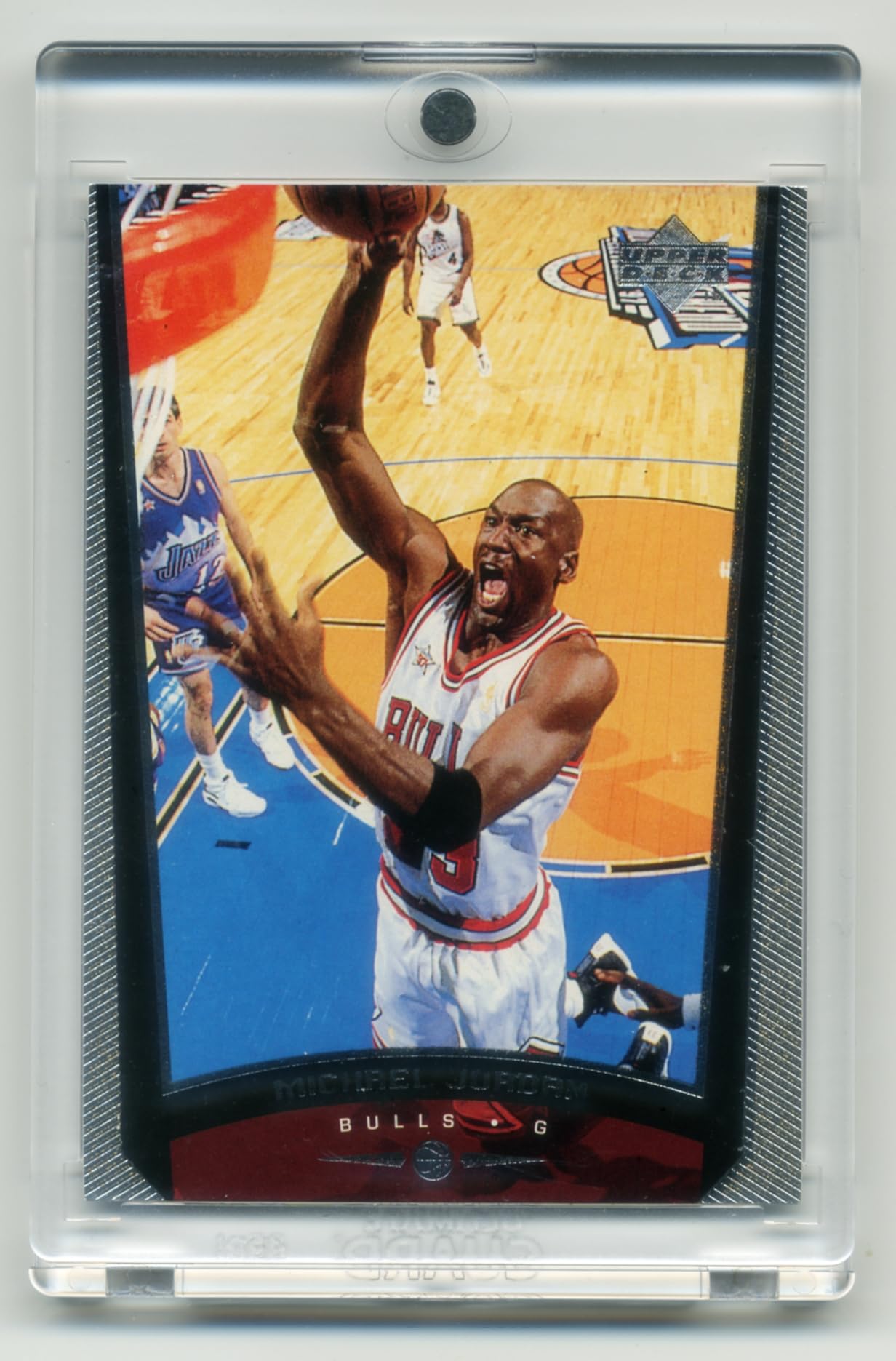 World Trading Cards NBA,Upper Deck, Jordan Upper Deck 230T, Basketball Cards,  Basketball Cards, Magnetic Case + Protective Case, Limited Edition Card:  Amazon.de: Toys