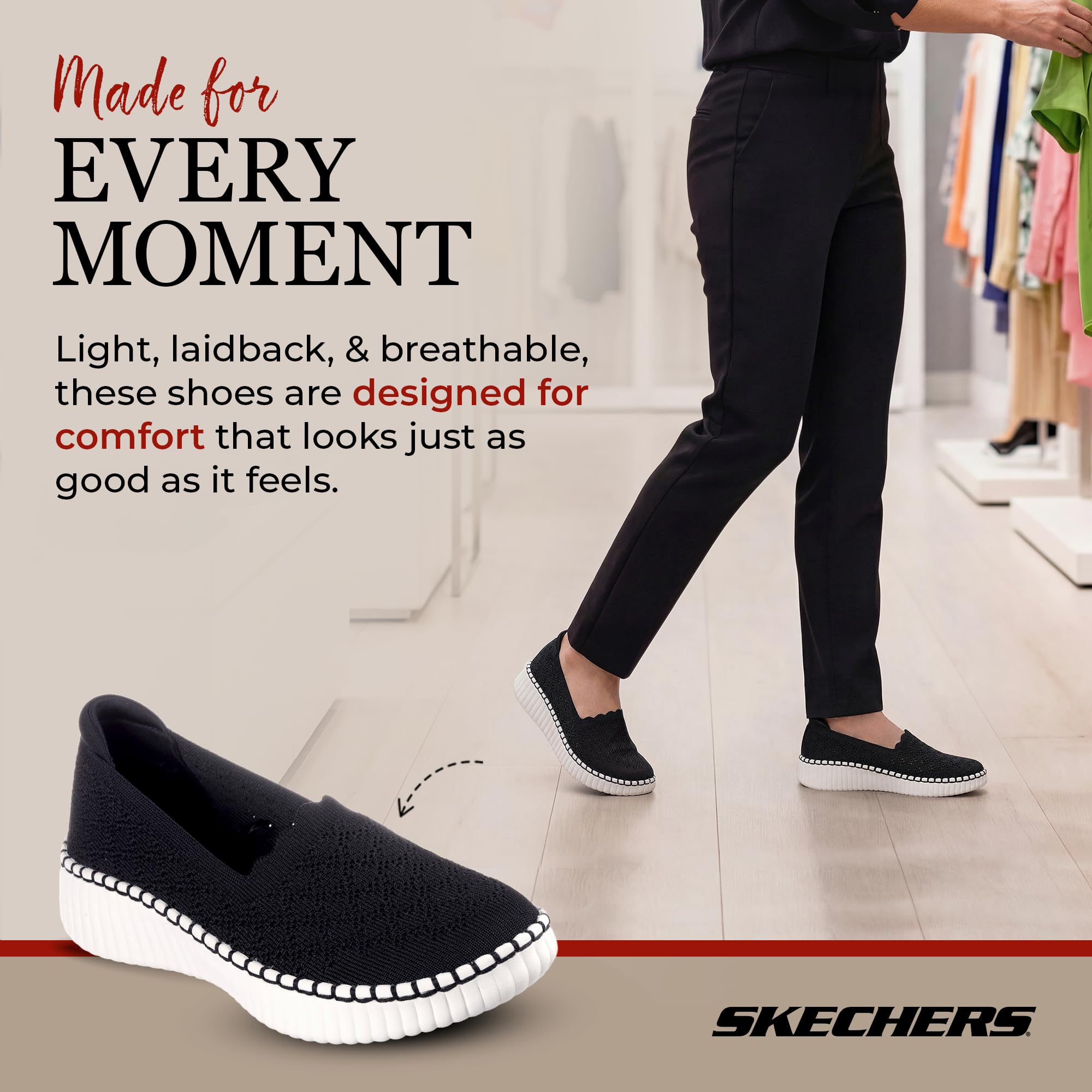 Skechers Wilshire - Blvd Scarpe da ginnasticaDonna