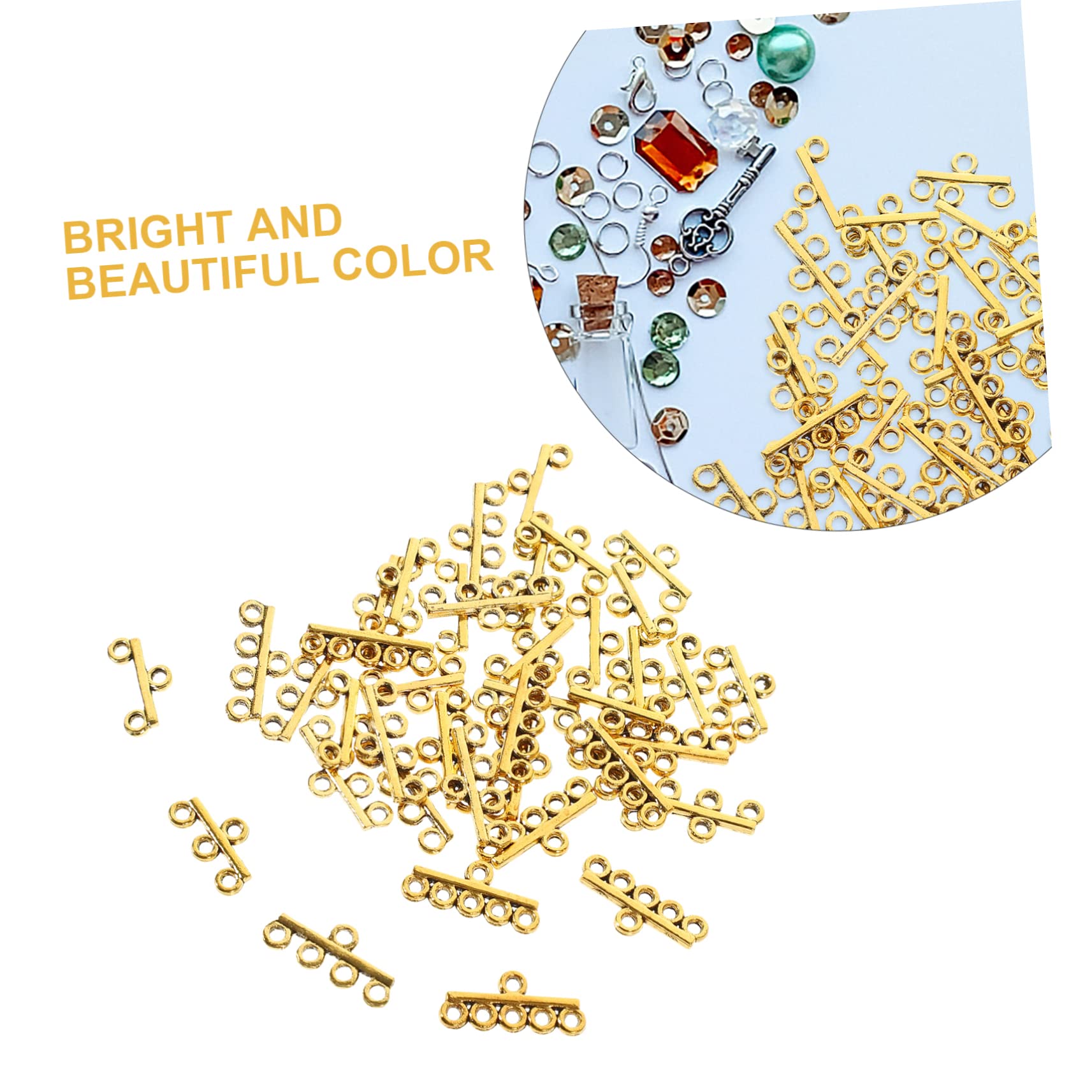 SHINEOFI 3 Set Di Ciondoli Per La Creazione Di Gioielli Assortimento Di Ciondoli Per Collane Kit Di Connettori Per Artigianato 40 Pezzi*3