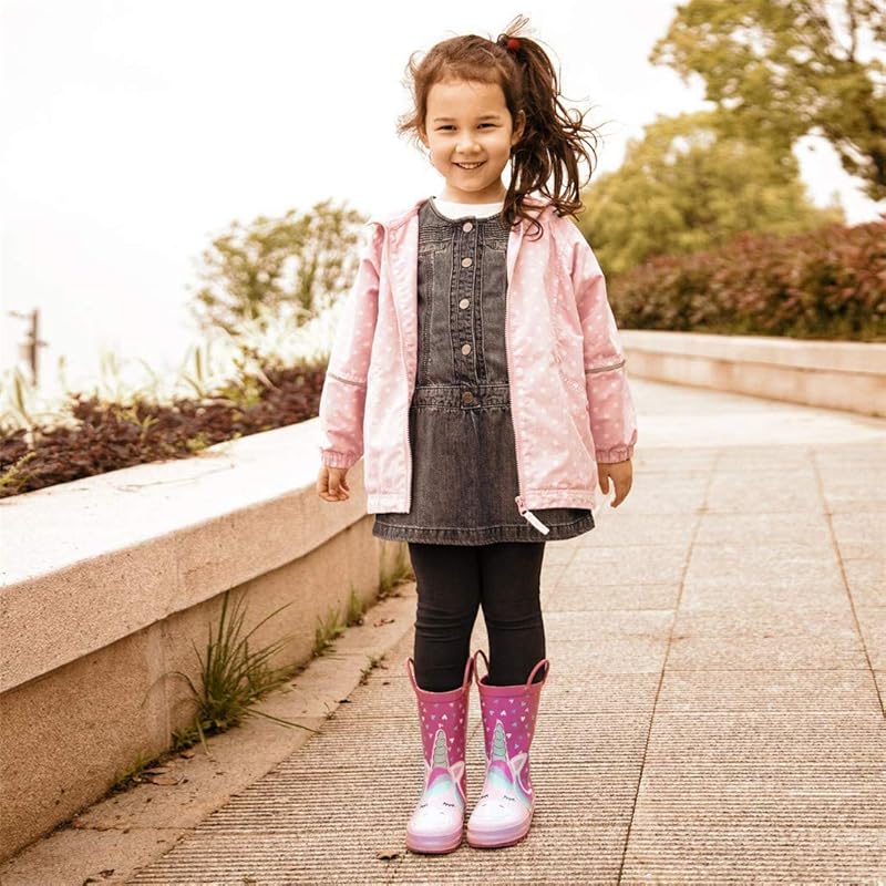 Rain Boots Kids Girl Cute Unicorn Printed Children�s