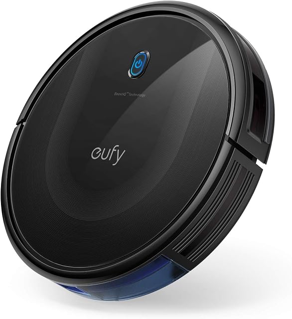eufy [Boost IQ RoboVac 11S MAX, Robot Vacuum Cleaner, Super-Thin, 2000Pa Super-Strong Suction, Quiet, Self-Charging Robotic Vacuum Cleaner, Cleans Hard Floors to Medium-Pile Carpets, Black