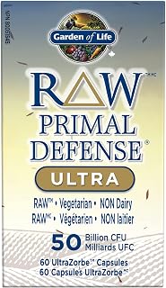 Garden of Life Raw Primal Defense Ultra Vcaps. Multi-probiotic specifically formulated to support your health and vitality. Helps support intestinal/gastrointestinal health and promote a favorable gut flora.