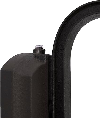 Miniatura 7 de CORAMDEO Linterna LED para exteriores del atardecer al amanecer, ubicación húmeda, LED integrado que proporciona 125 W de luz de 12.5 W de potencia,