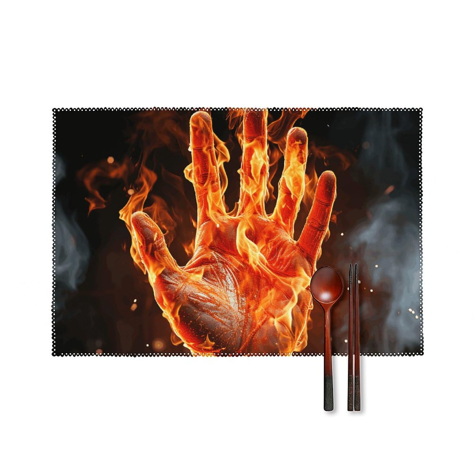 Sets de table résistants à la chaleur durables et imperméables de qualité