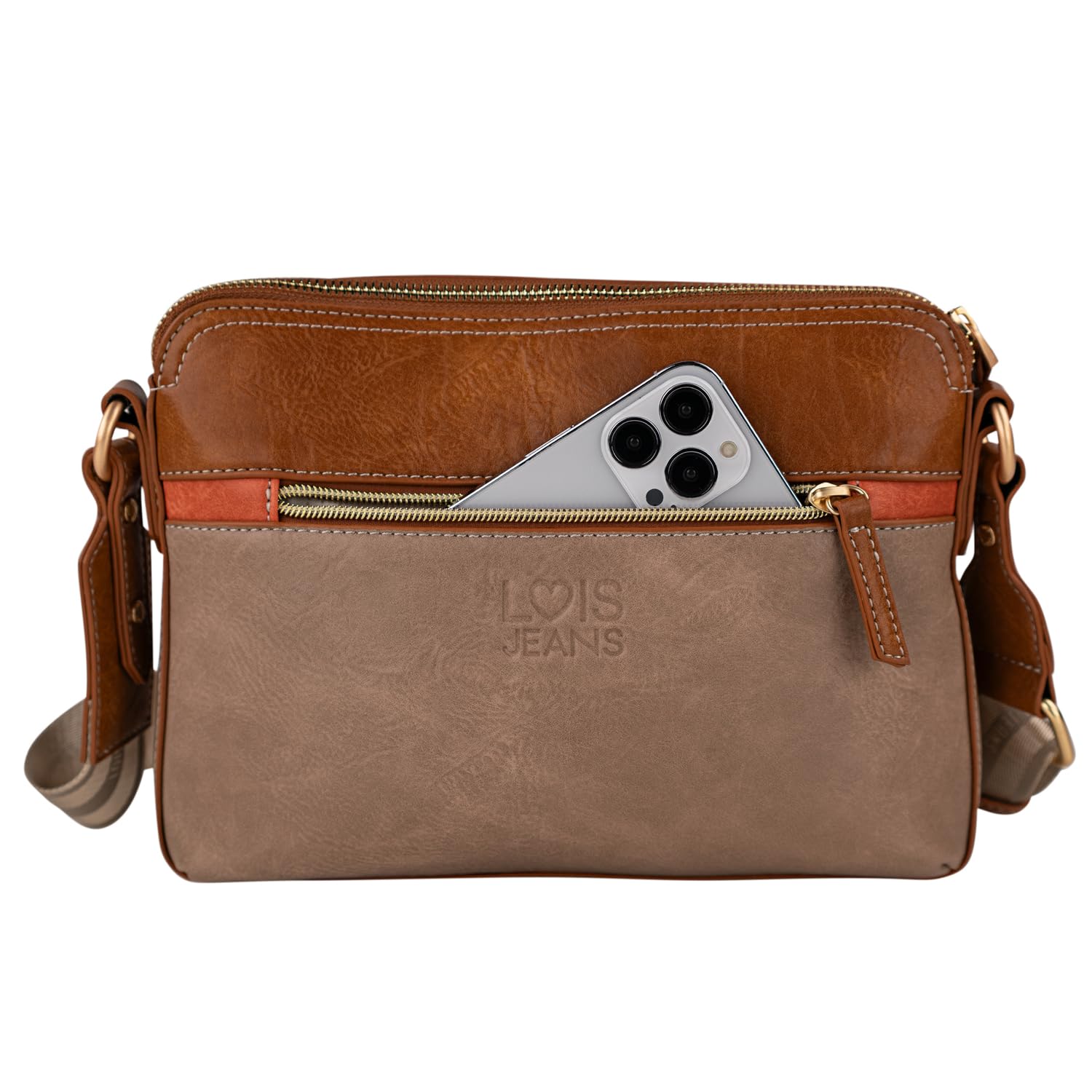 Lois - Bolso Bandolera Mujer elegante. Bolso mujer versátil diseño prá
