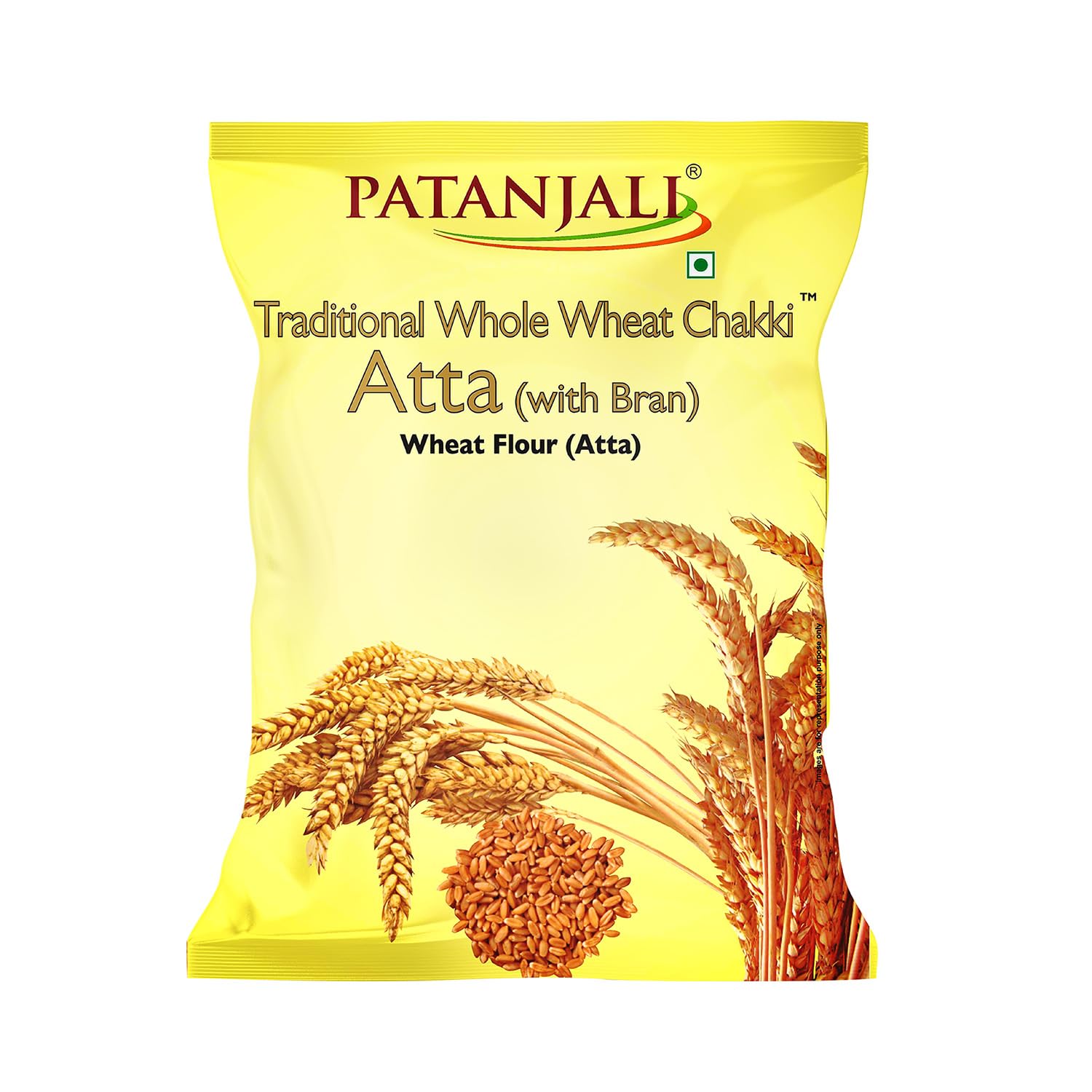 Patanjali Traditional Whole Wheat Chakki Atta with Bran 10kg, Genhu ka Atta, Organic Flour-picture-16