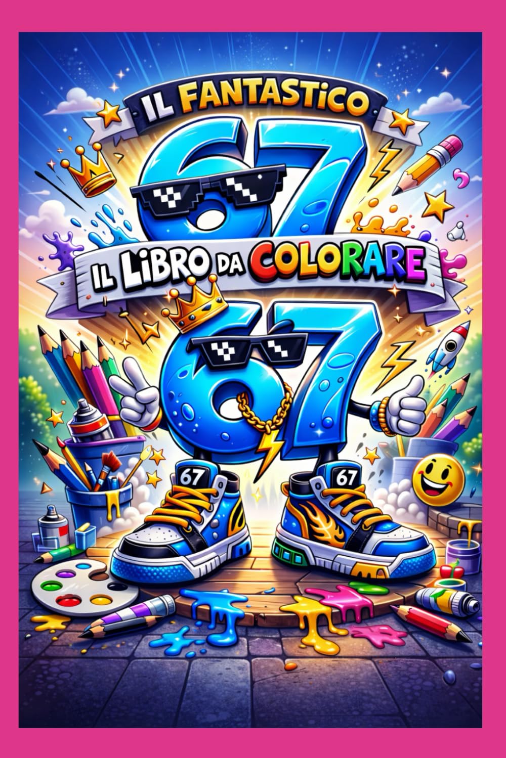 colora 67 color sixseven: sixseven in tutte le forme che compie le azioni