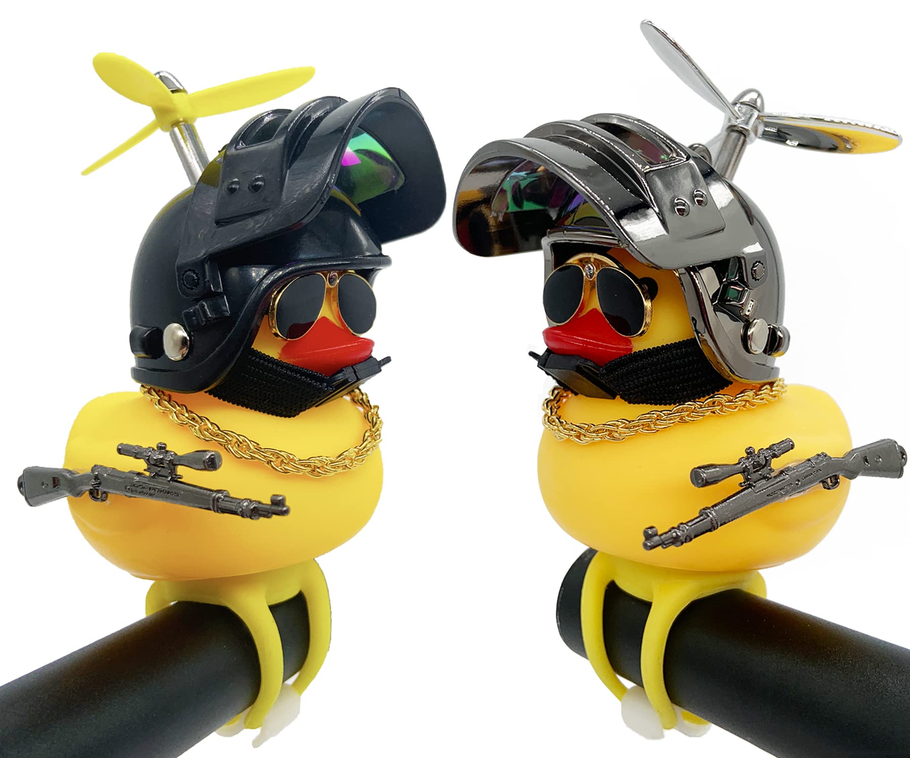 Duck Bike Bell Rubber Duck Bicycle Bell and Headlight Bike Light Bike  Accessories Handlebar Decoration