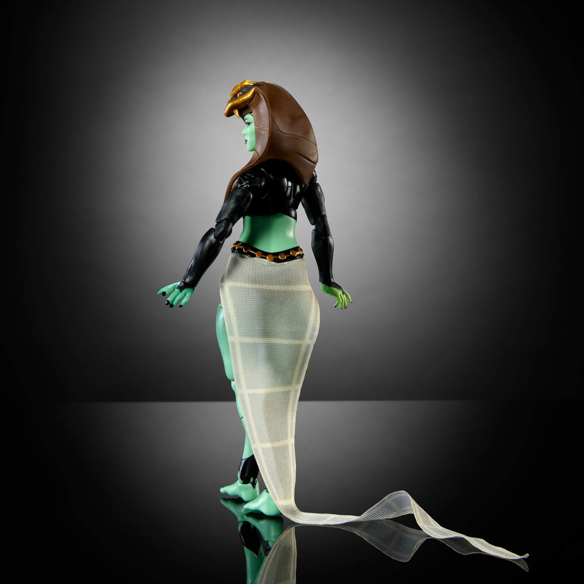 Masters of the Universe Masterverse - Snake Sorceress Teela, action figure deluxe con 30 punti d'articolazione, accessori e parti intercambiabili inclusi, giocattolo per bambini, 6+ anni, HYC58