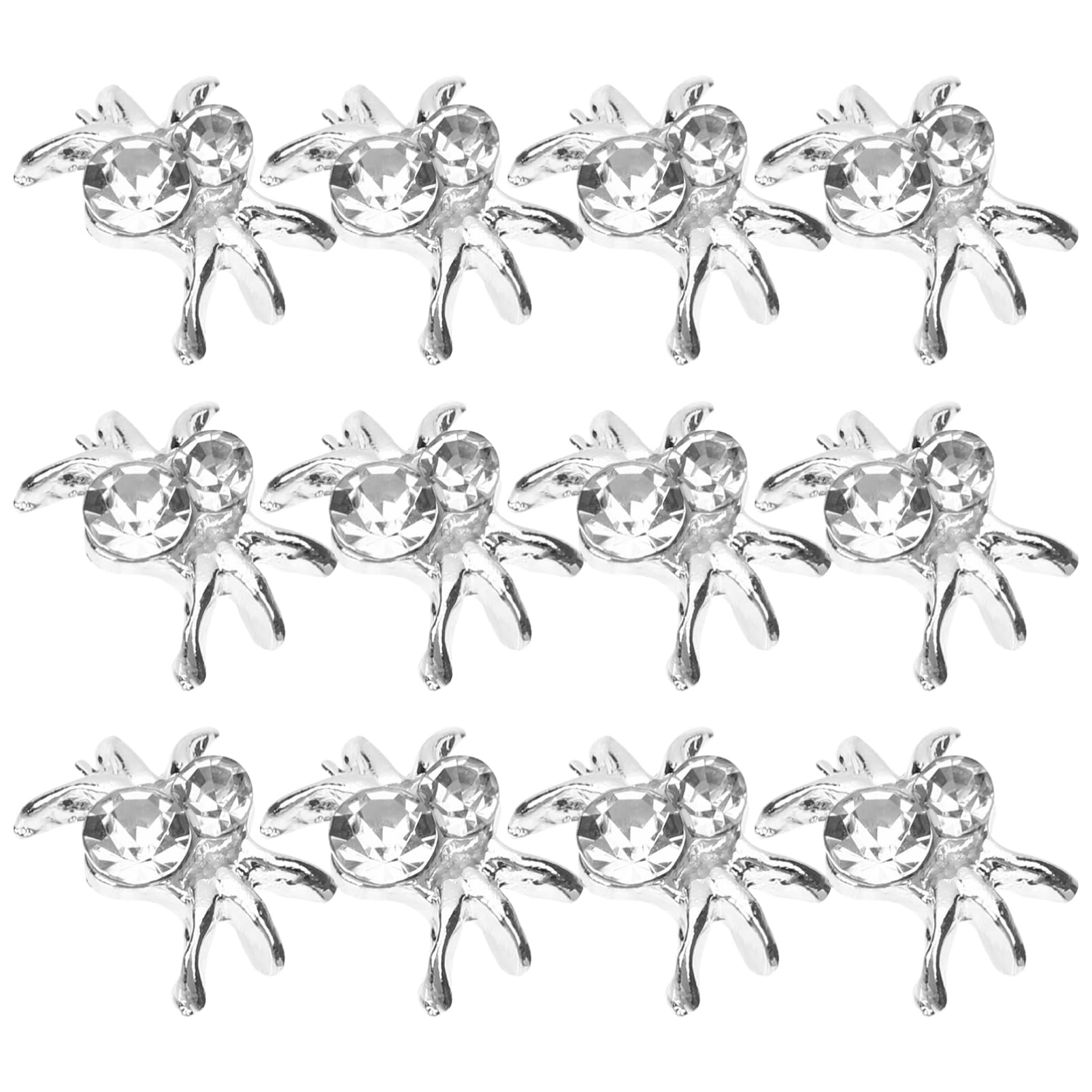 Healvian 5 Set Ciondoli Per Unghie Charms Per Nail Art Halloween Decorazioni Uniche Per Unghie Naturali E Facili Usare E Resistente Alla Deformazione 30 Pezzi*5