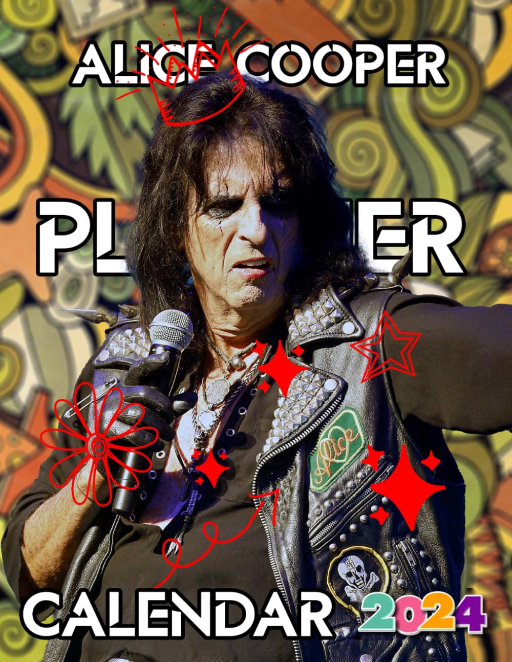 ᴀʟɪᴄᴇ ᴄᴏᴏᴘᴇʀ Calendar 2024: OFFICIAL Calendar 2024. Monthly Calendar FOR ALL Music Lovers (Pop Singer Songwriter Celebrity) Kalendar Calendario Calendrier