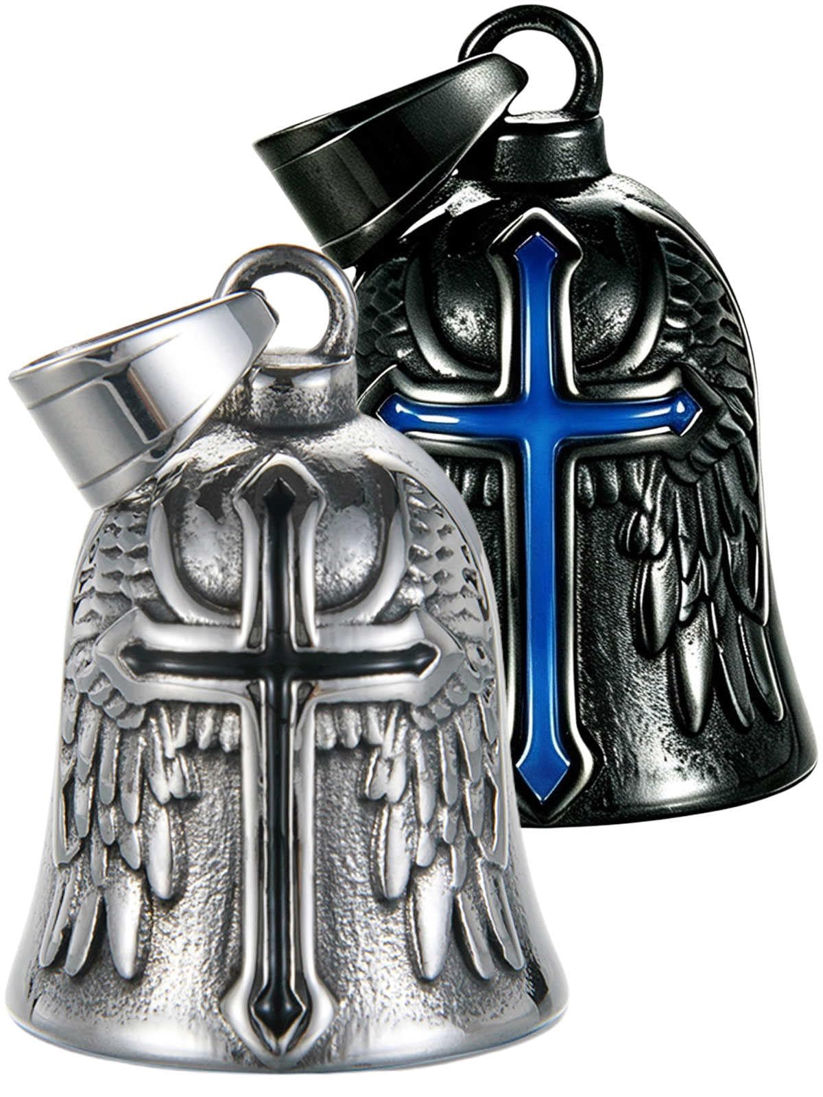 Motorcycle Bell Guardian Angel Gremlin Lucky Charm Gift For Riders