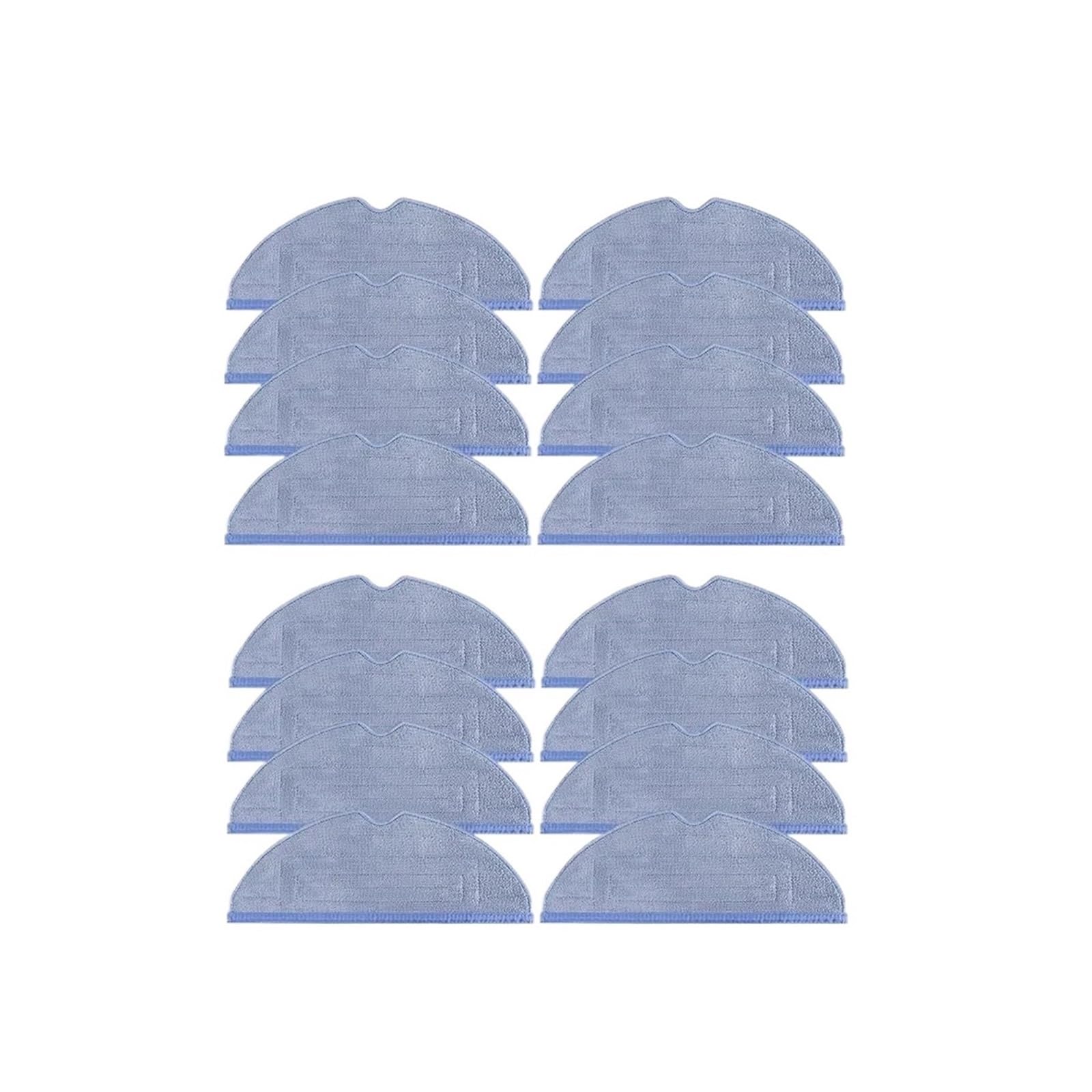 Jweinenl 16Pcs Robot Vacuum Accessories Mop Rags Parts，Compatible For Roborock,T7s T8 Plus S7 S7max S7maxv Ultra S70 S75 G10, Vacuum Mop Pad
